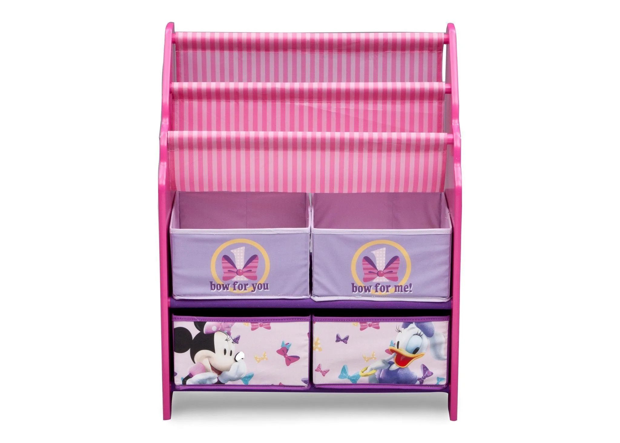 Minnie Mouse Book & Toy Organizer Babykids_Delta Children_Toy Storage & Bookshelves