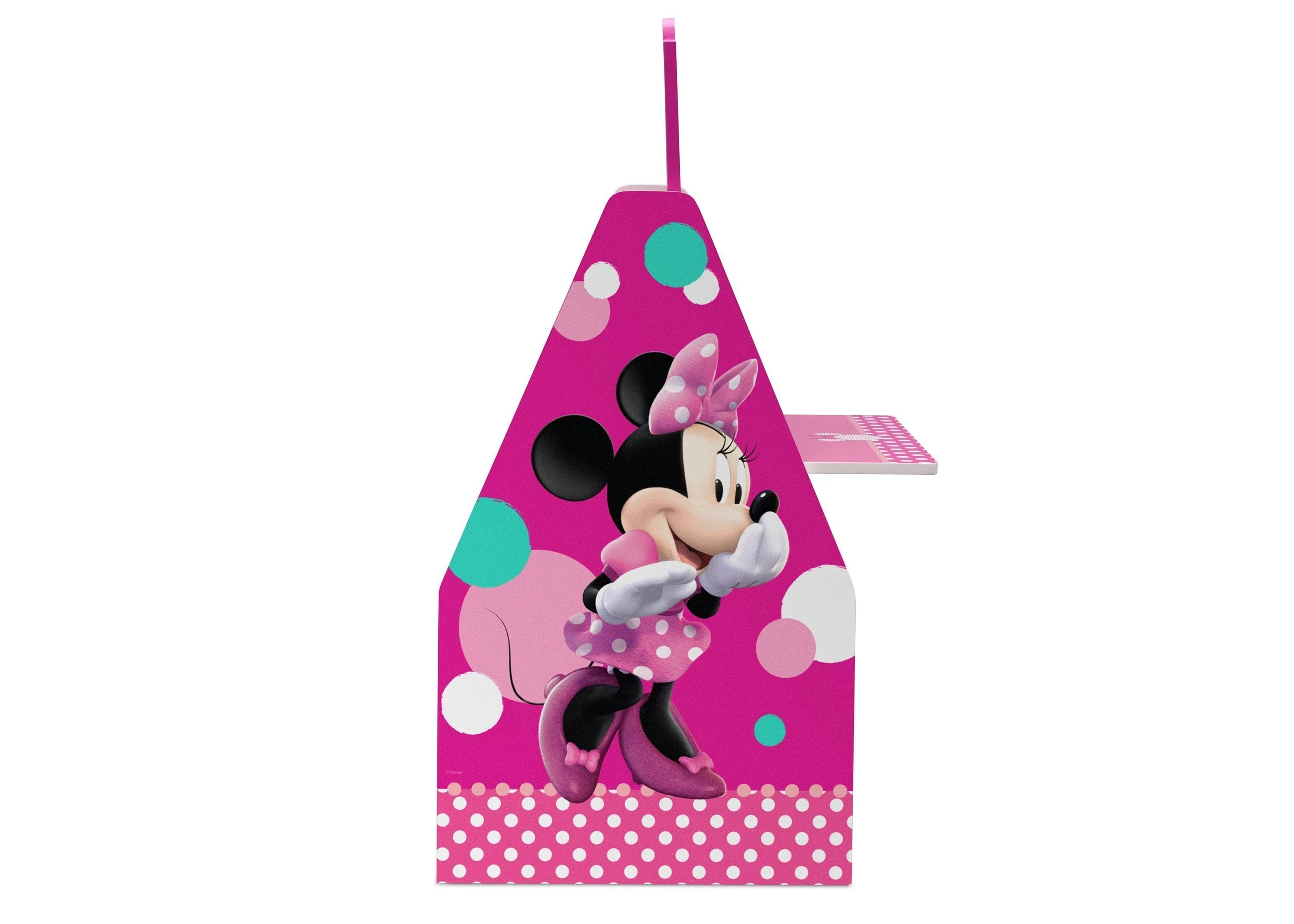 Minnie Mouse Deluxe Kids Art Table - Easel, Desk, Stool, Toy Organizer Babykids_Delta Children_Toy Storage & Bookshelves
