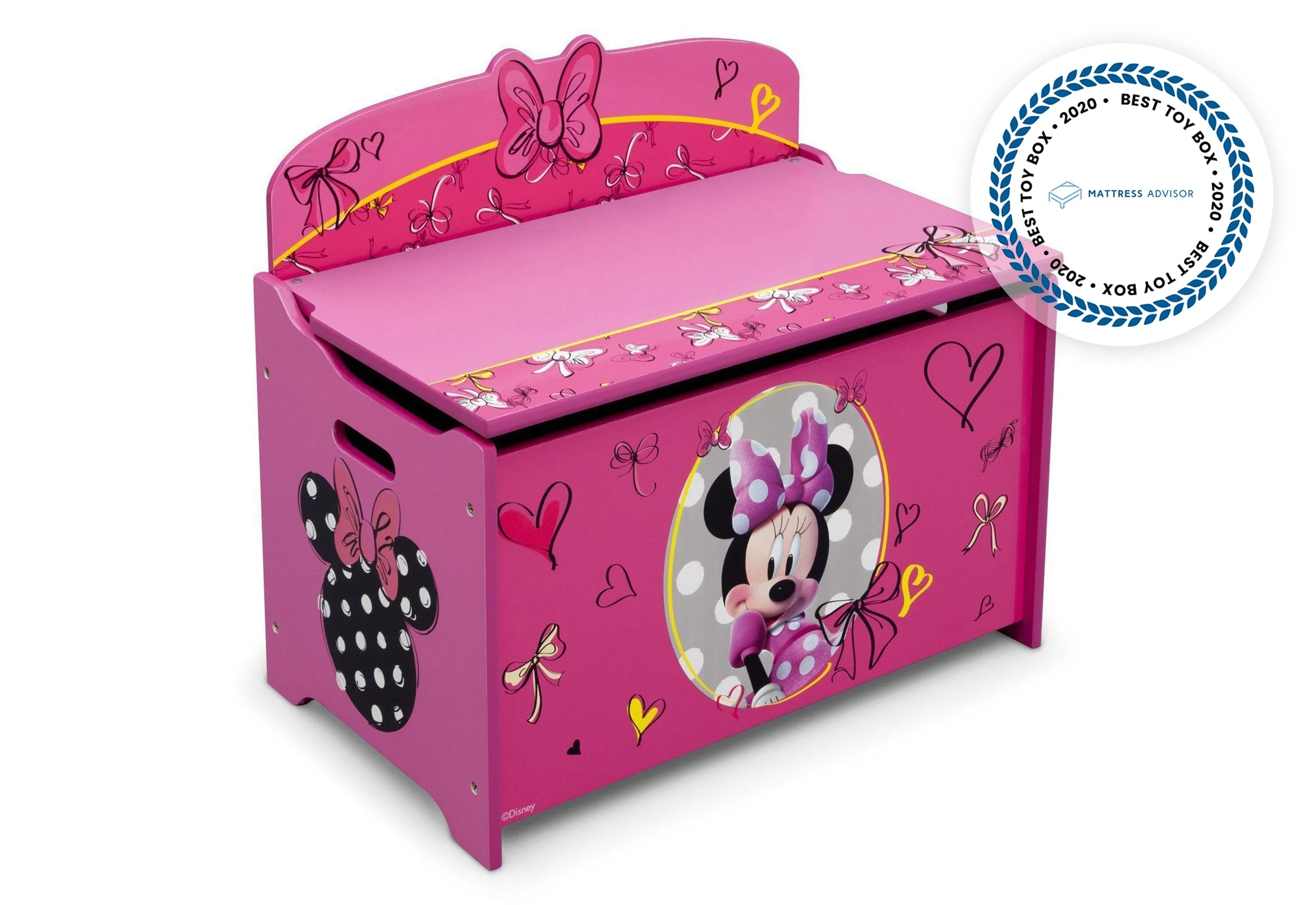 Minnie Mouse Deluxe Toy Box Babykids_Delta Children_Toy Storage & Bookshelves