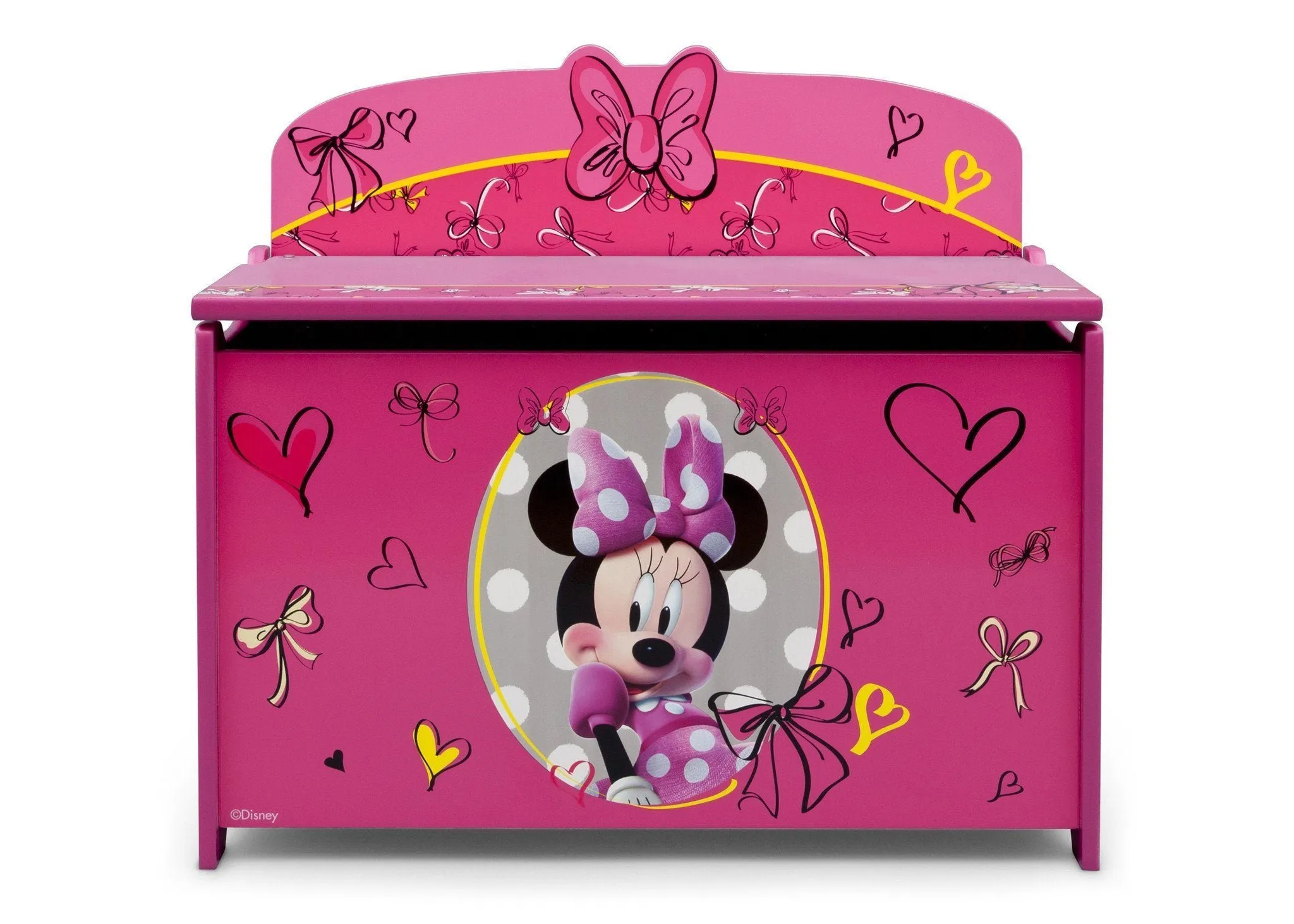 Minnie Mouse Deluxe Toy Box Babykids_Delta Children_Toy Storage & Bookshelves