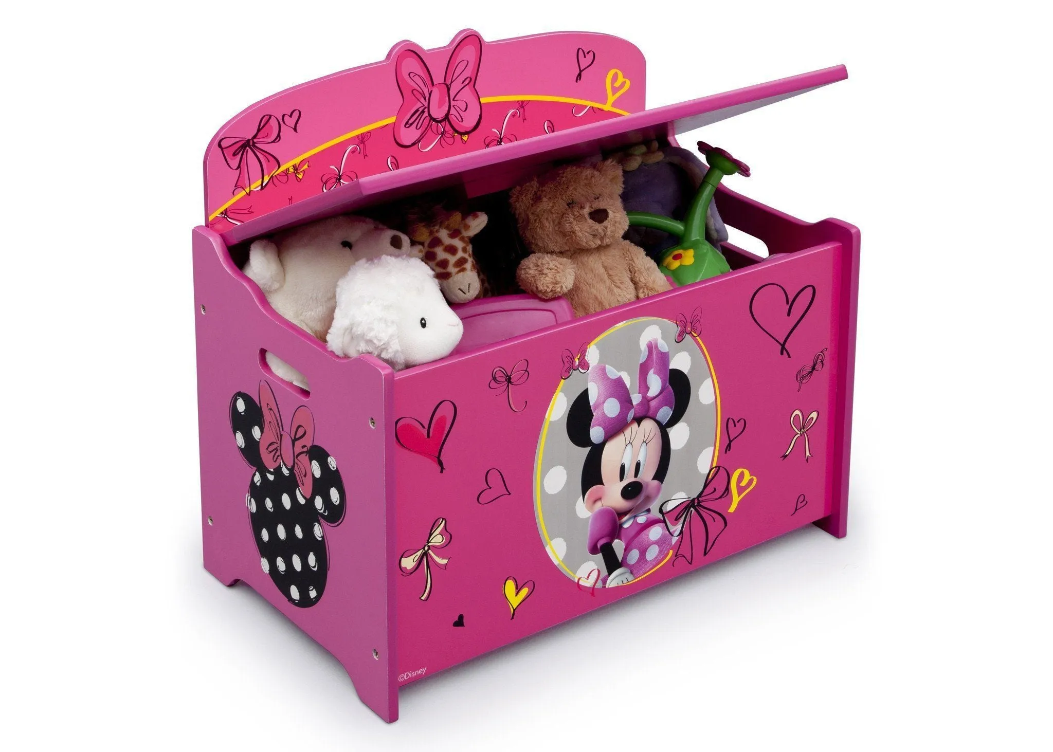 Minnie Mouse Deluxe Toy Box Babykids_Delta Children_Toy Storage & Bookshelves