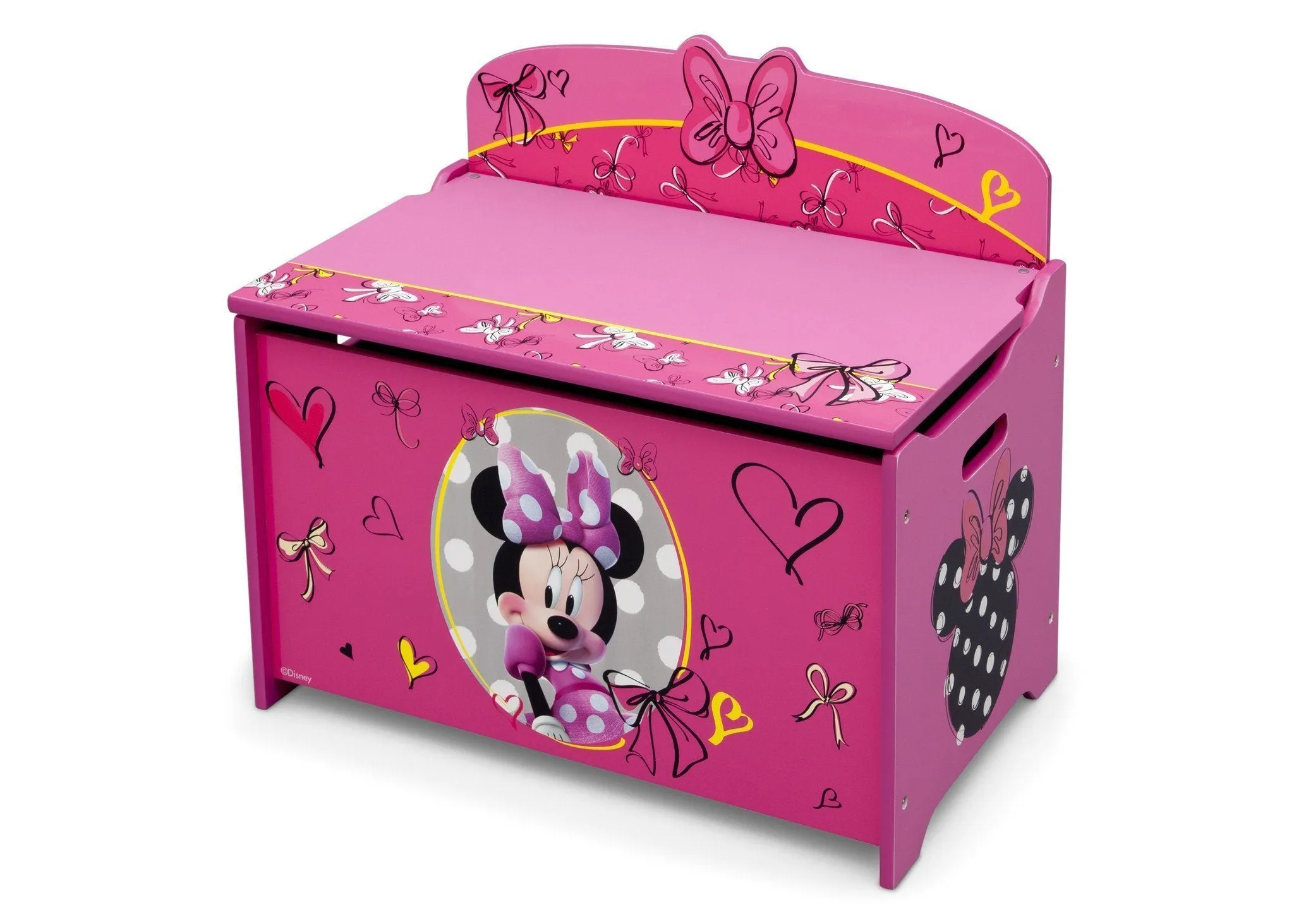 Minnie Mouse Deluxe Toy Box Babykids_Delta Children_Toy Storage & Bookshelves