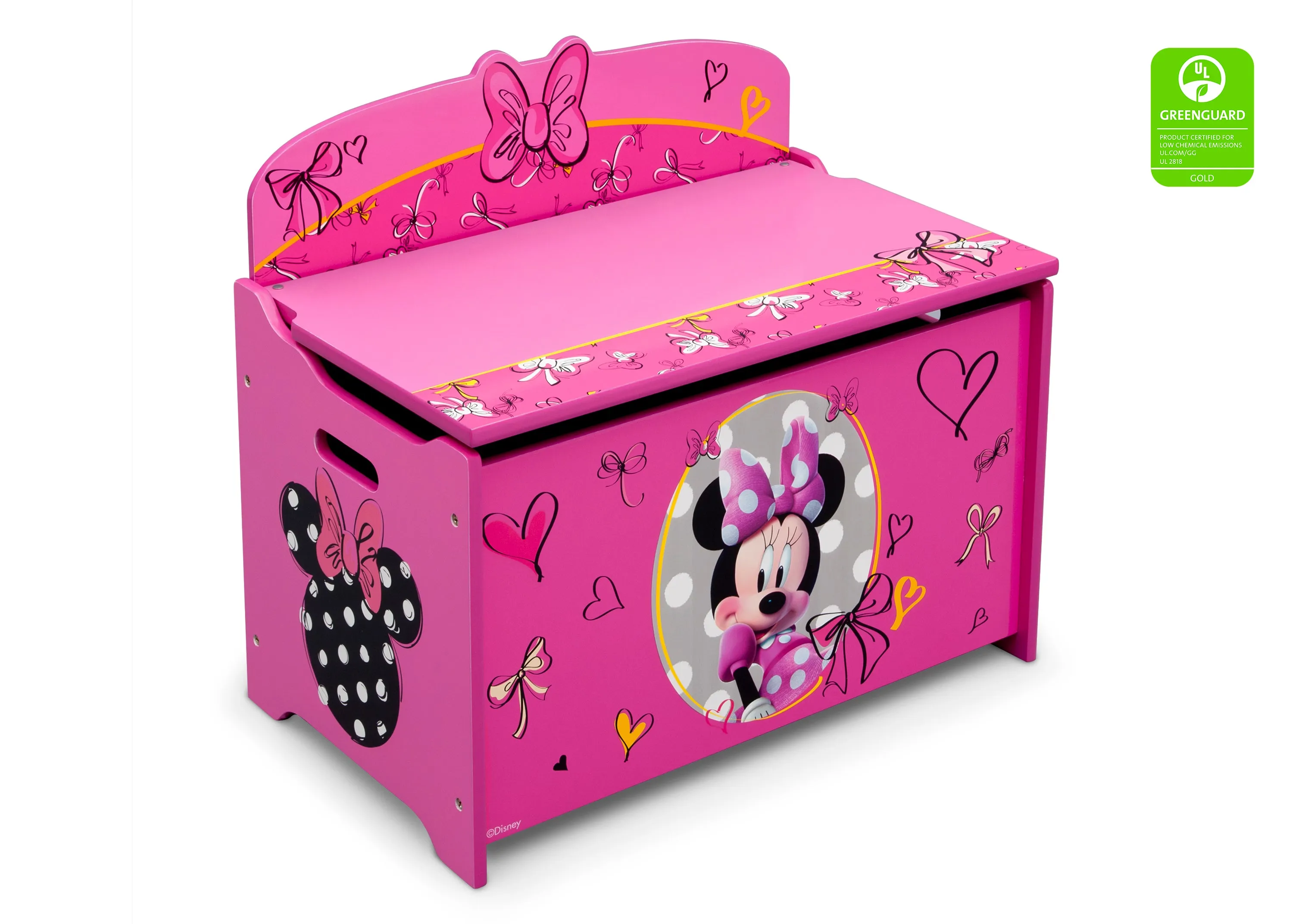 Minnie Mouse Deluxe Toy Box Babykids_Delta Children_Toy Storage & Bookshelves