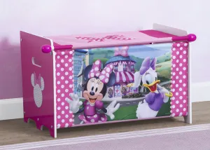 Minnie Mouse Toy Box with Retractable Fabric Top Babykids_Delta Children_Toy Storage & Bookshelves
