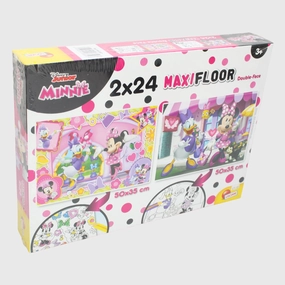 Minnie Mouse Puzzle 2 X 24 Pieces 2 In 1