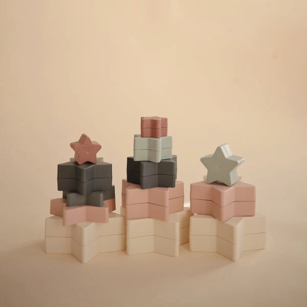 Mushie Nesting Stars Toy
