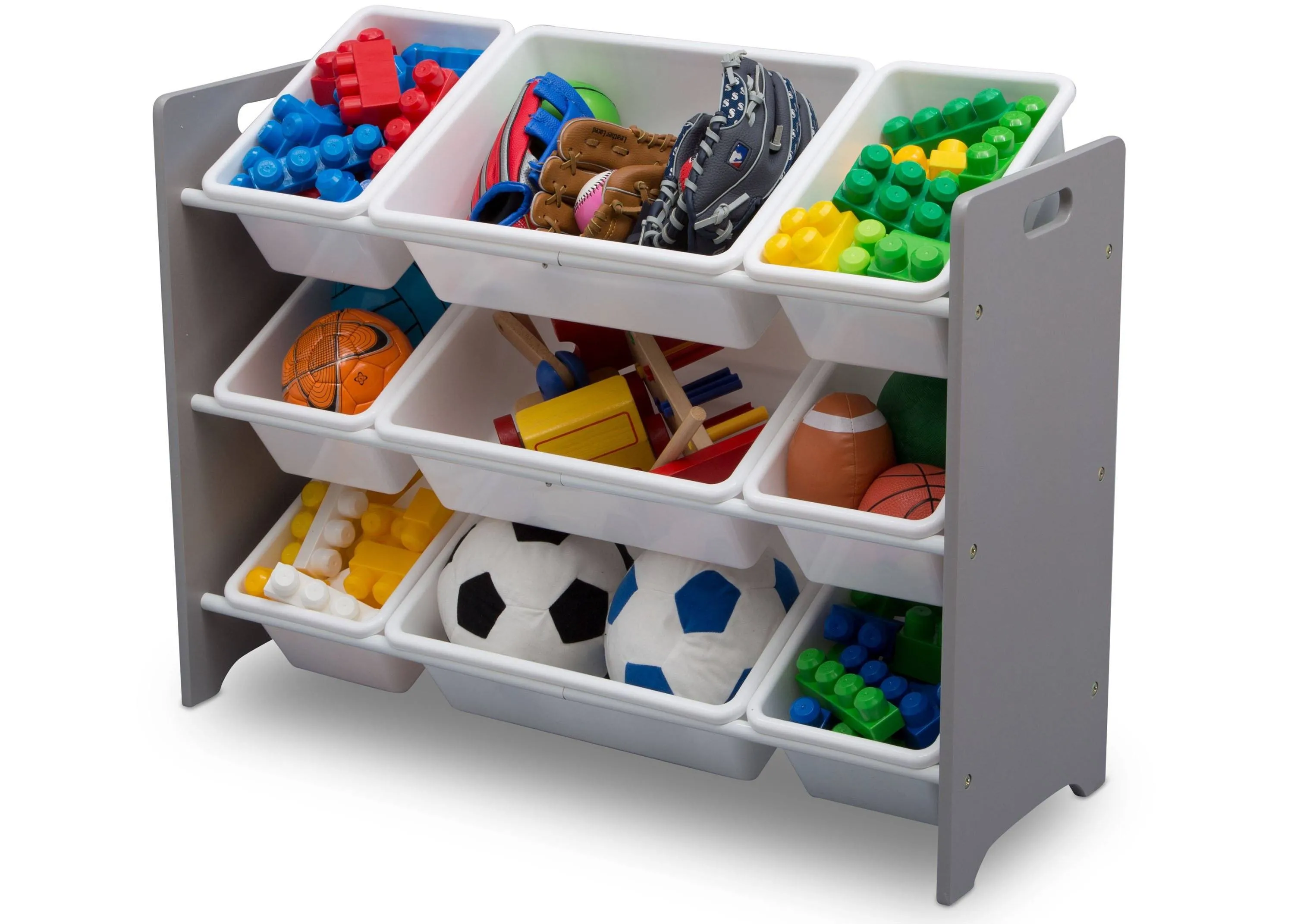 MySize 9 Bin Plastic Toy Organizer Babykids_Delta Children_Toy Storage & Bookshelves