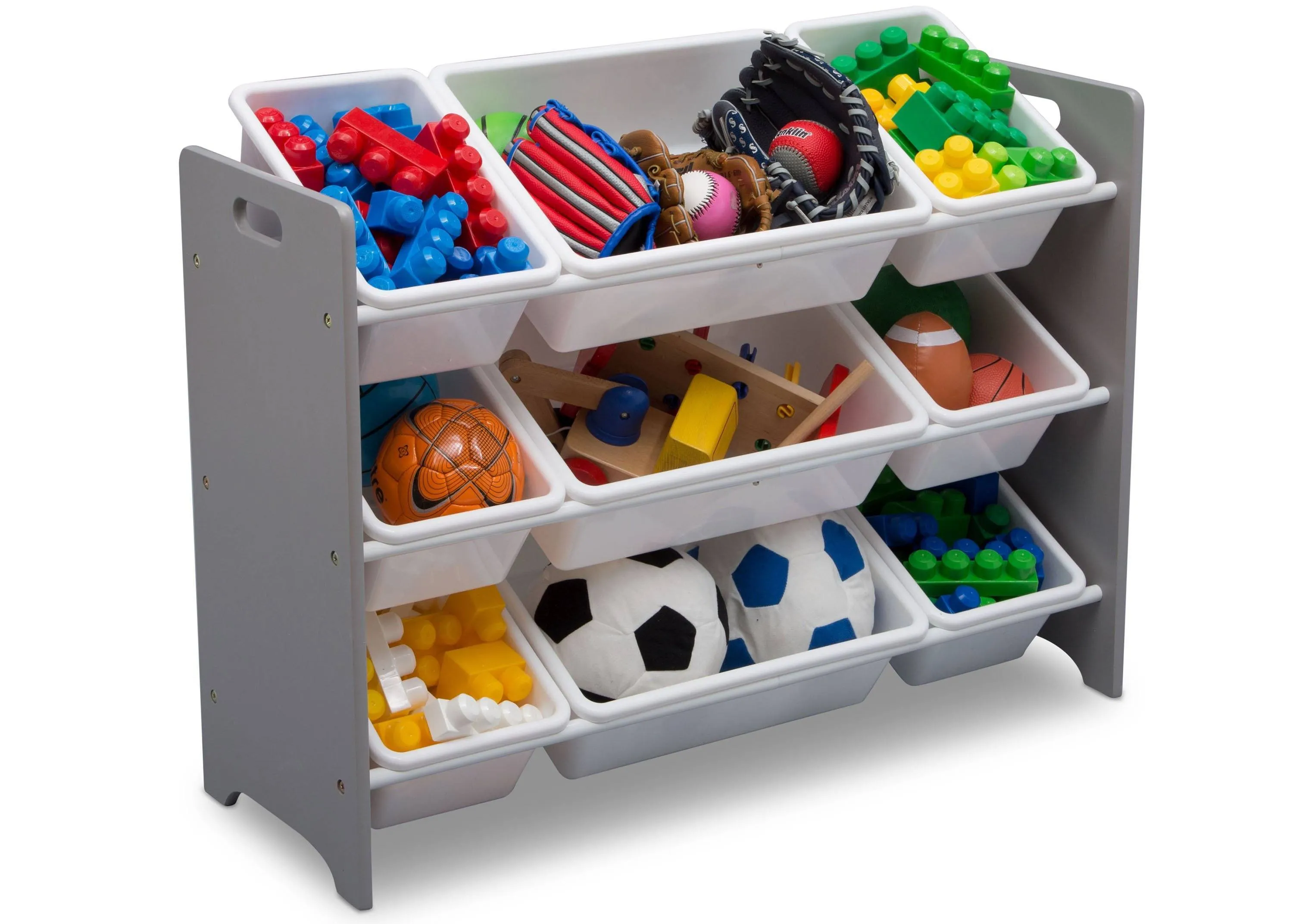MySize 9 Bin Plastic Toy Organizer Babykids_Delta Children_Toy Storage & Bookshelves