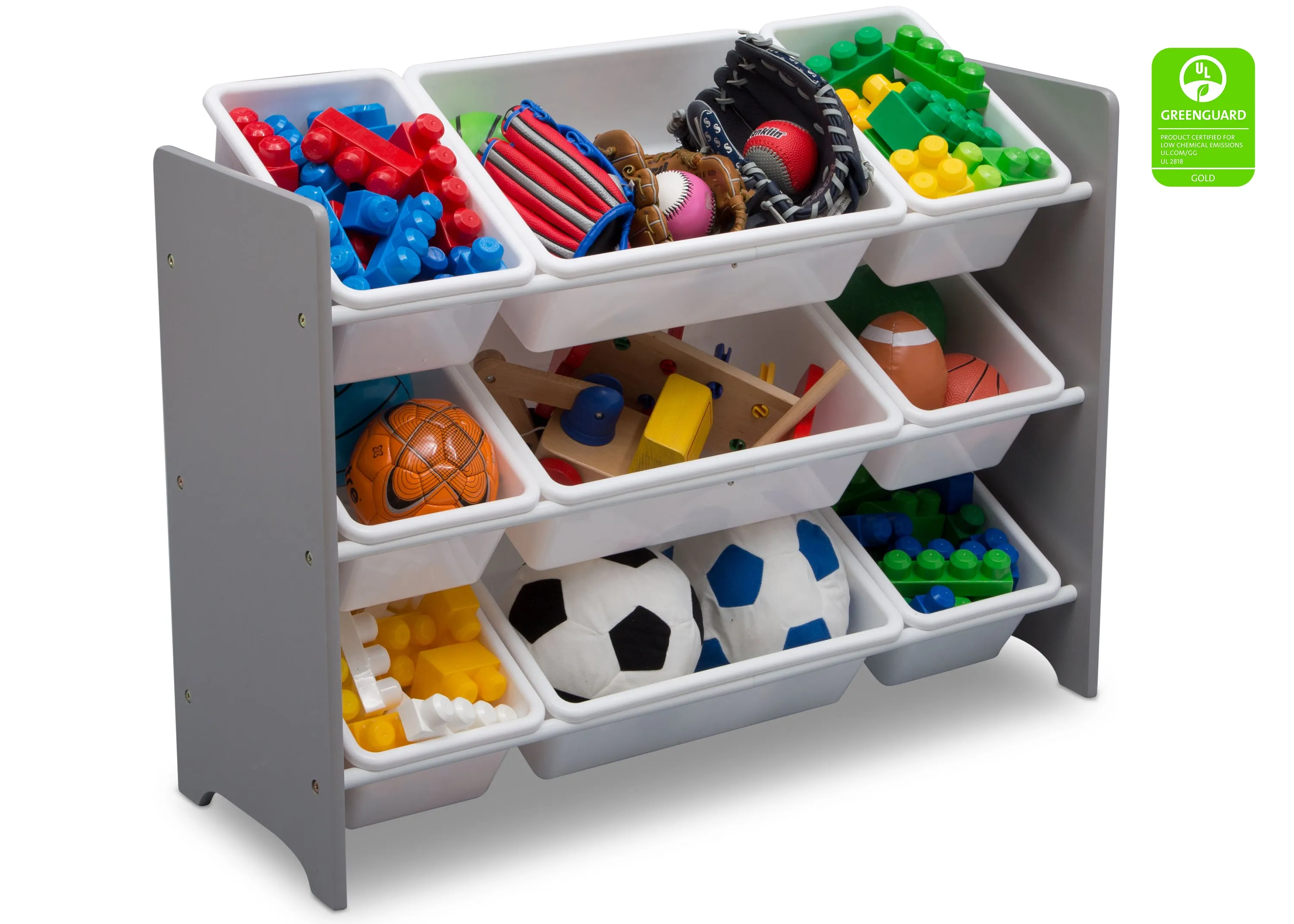 MySize 9 Bin Plastic Toy Organizer Babykids_Delta Children_Toy Storage & Bookshelves
