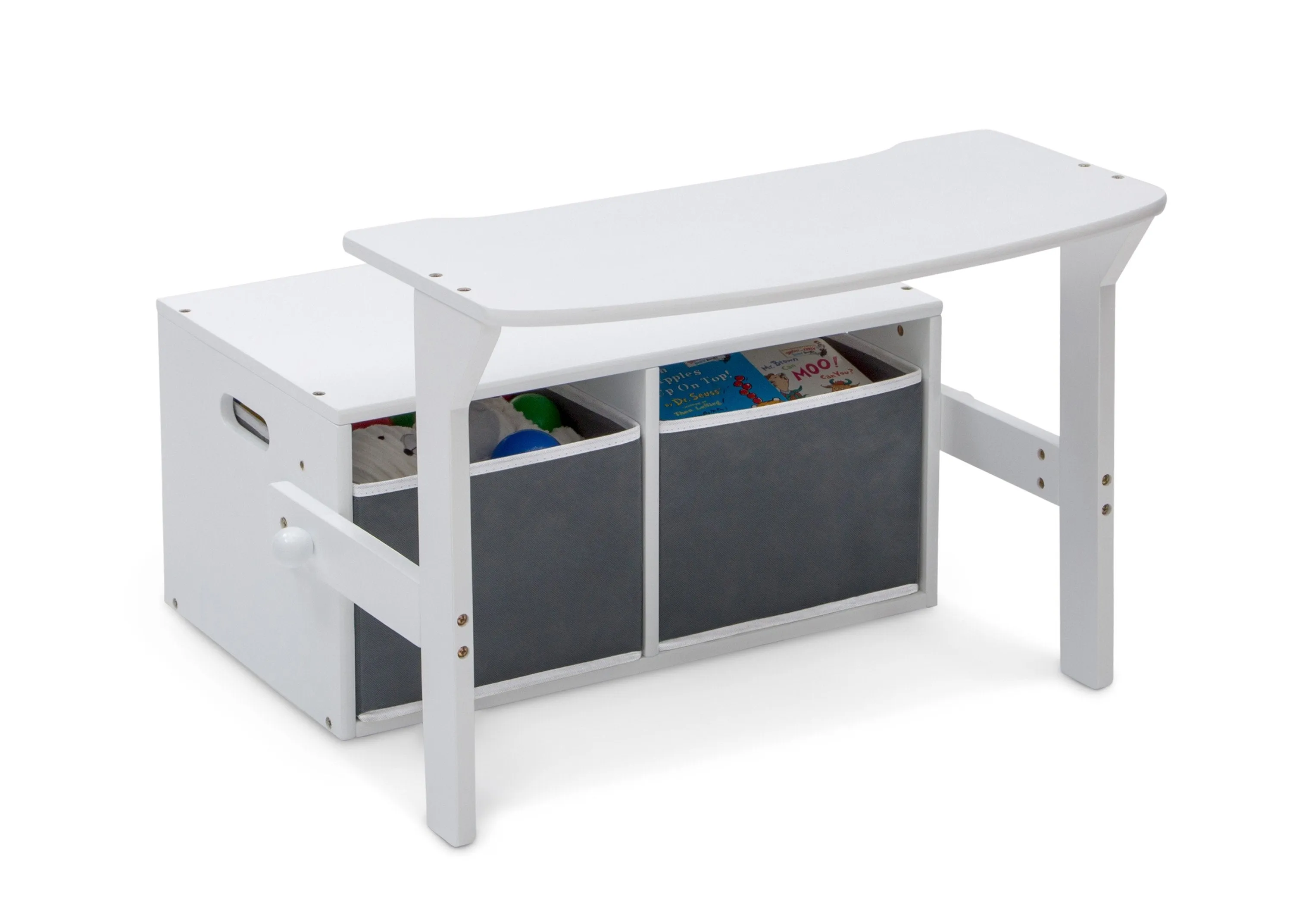 MySize Activity Bench Babykids_Delta Children_Toy Storage & Bookshelves