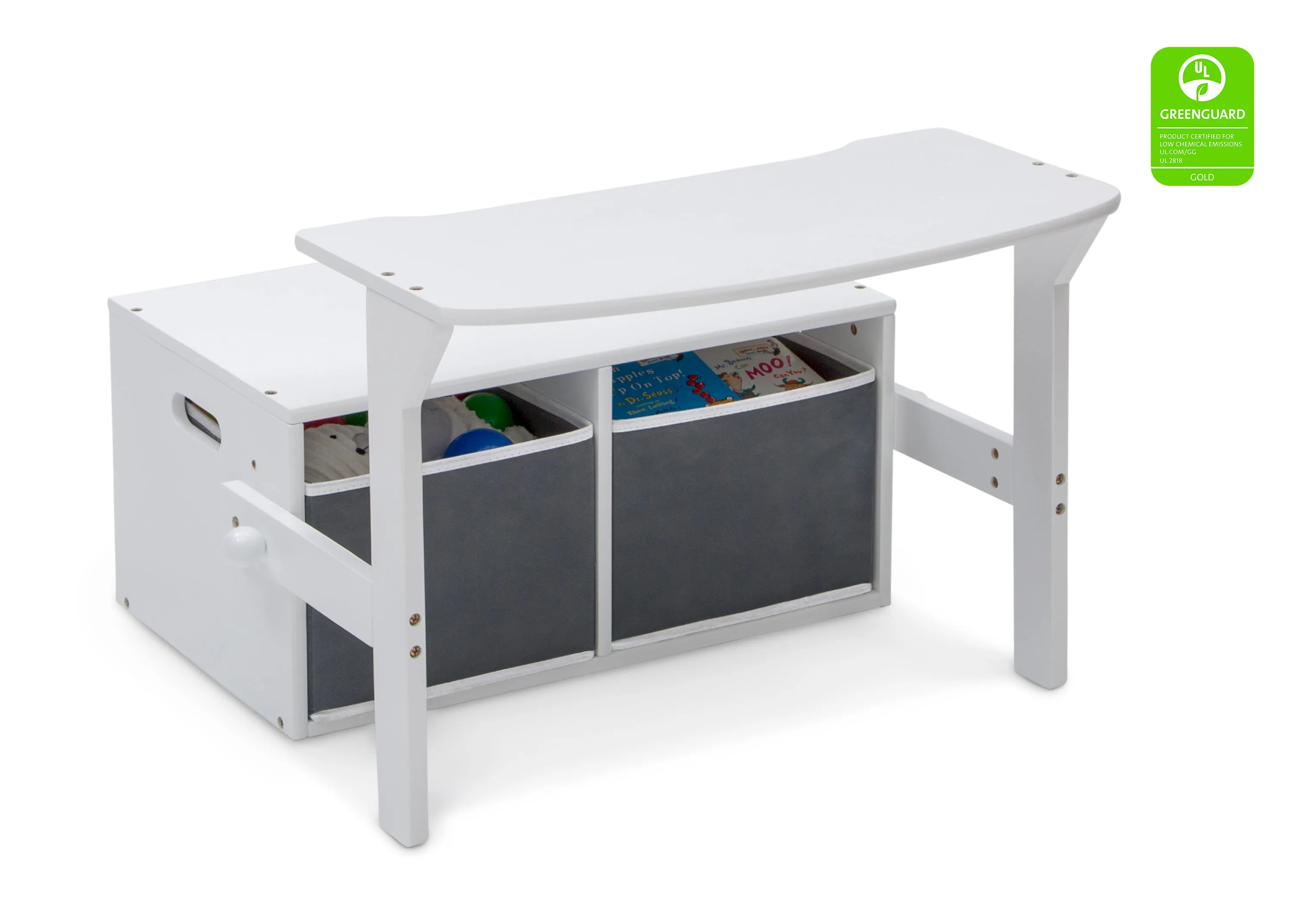 MySize Activity Bench Babykids_Delta Children_Toy Storage & Bookshelves