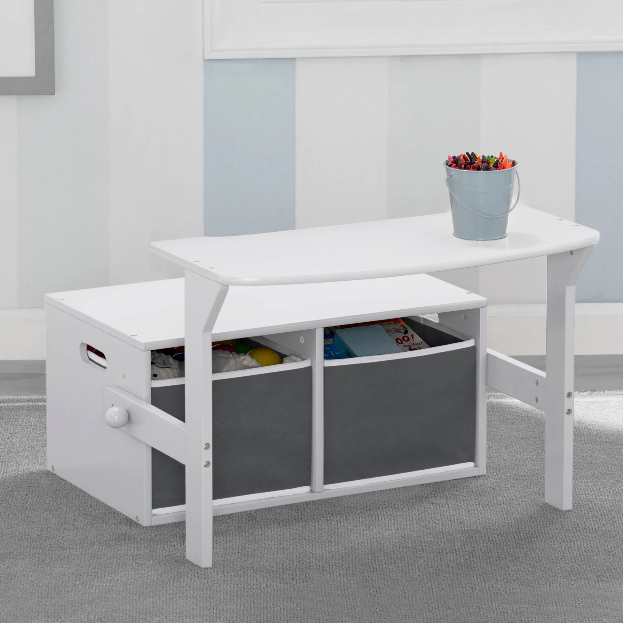 MySize Activity Bench Babykids_Delta Children_Toy Storage & Bookshelves