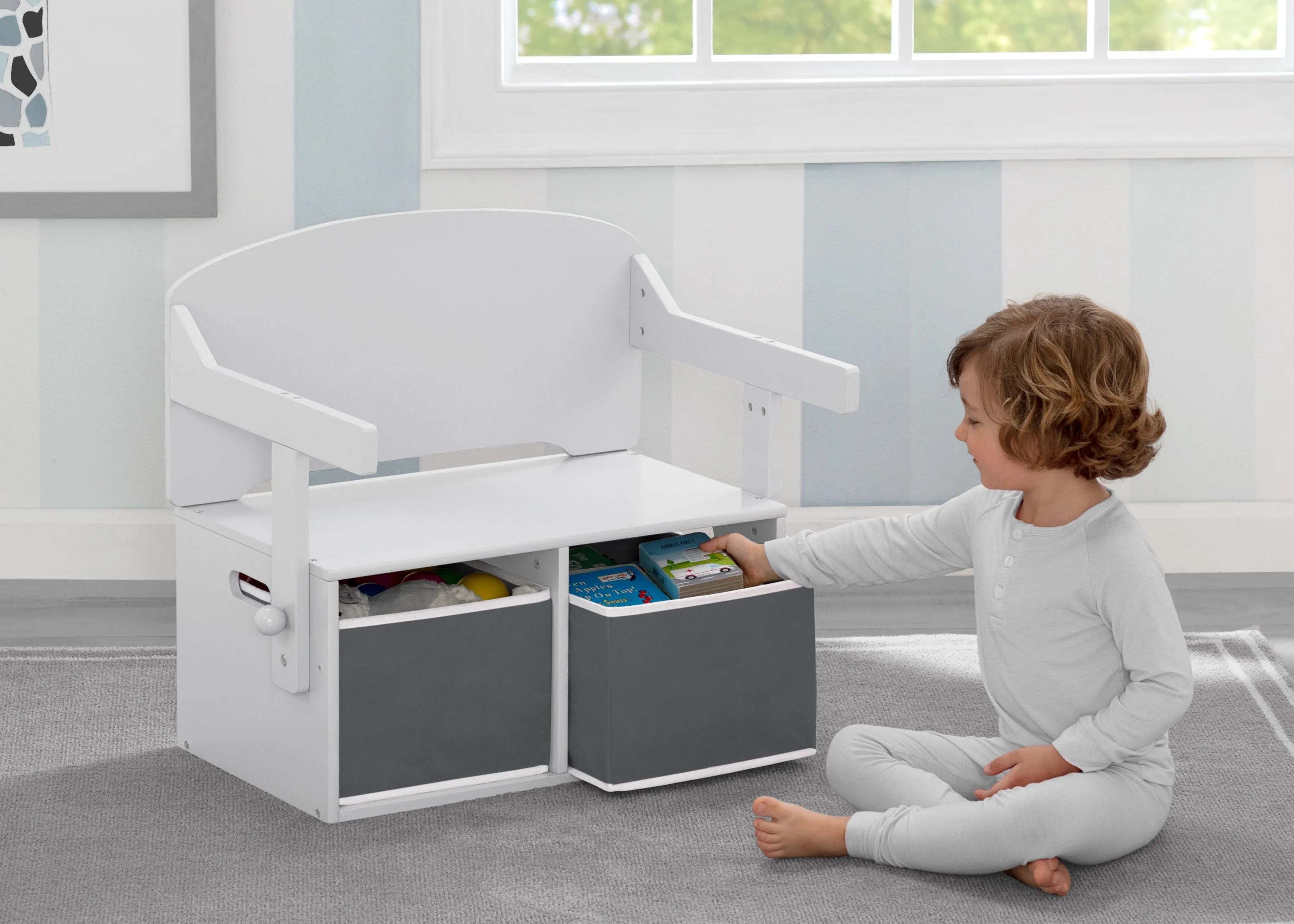 MySize Activity Bench Babykids_Delta Children_Toy Storage & Bookshelves