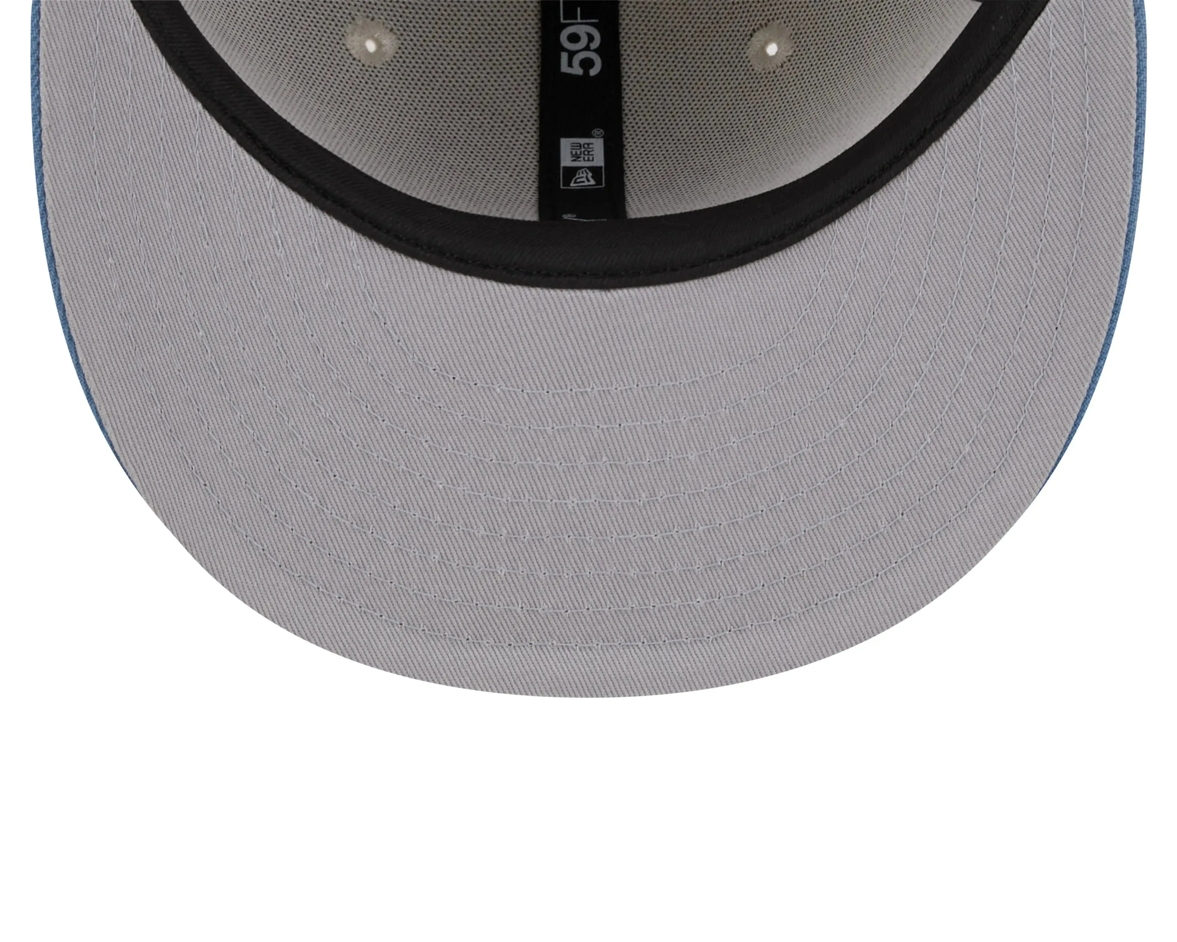 New Era Caps NEW ERA 59FIFTY MLB LOS ANGELES DODGERS COLOR BRUSH 60TH ANNIVERSARY TWO TONE / GREY UV FITTED CAP