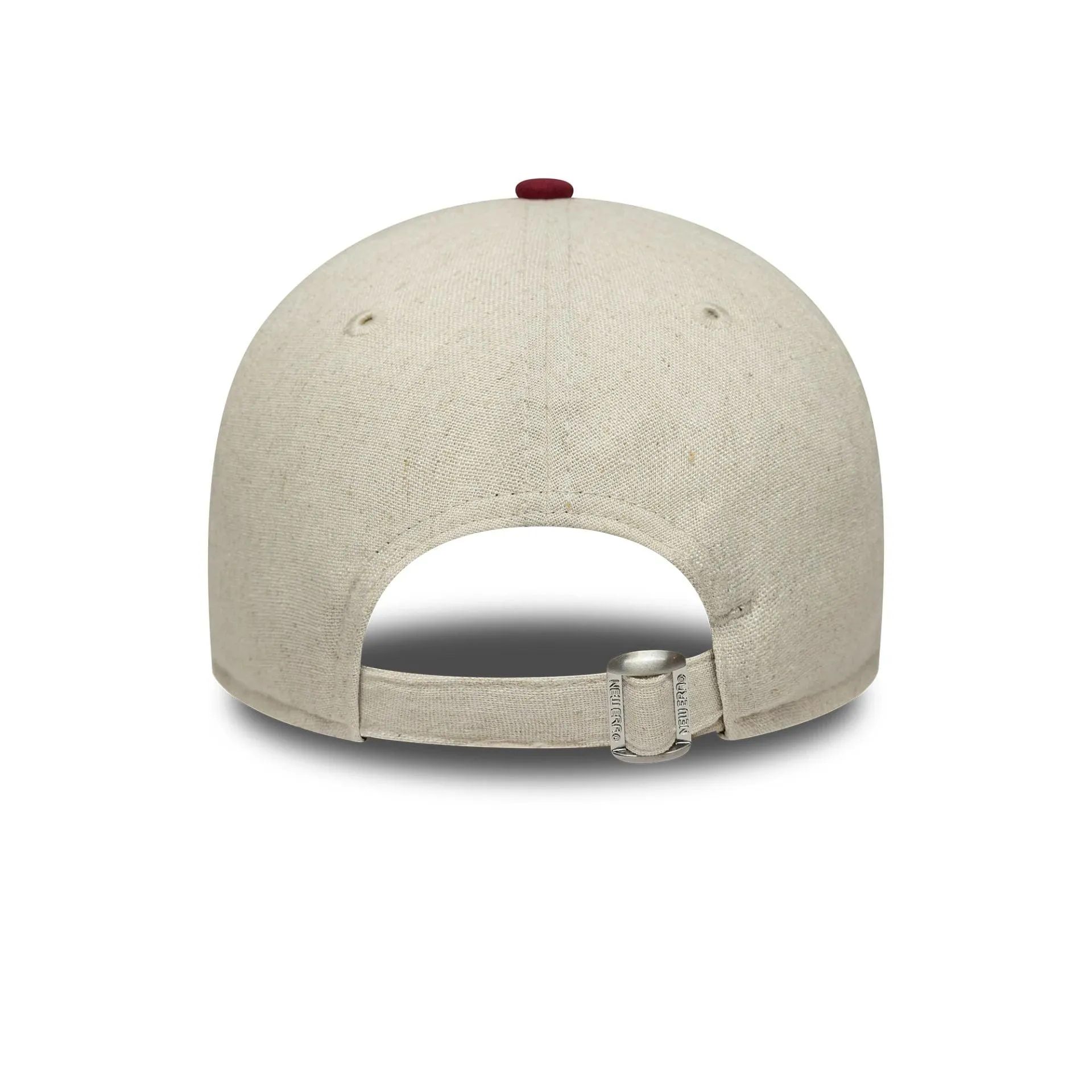 New Era Curved Caps New Era Linen Cream 9FORTY Adjustable Cap