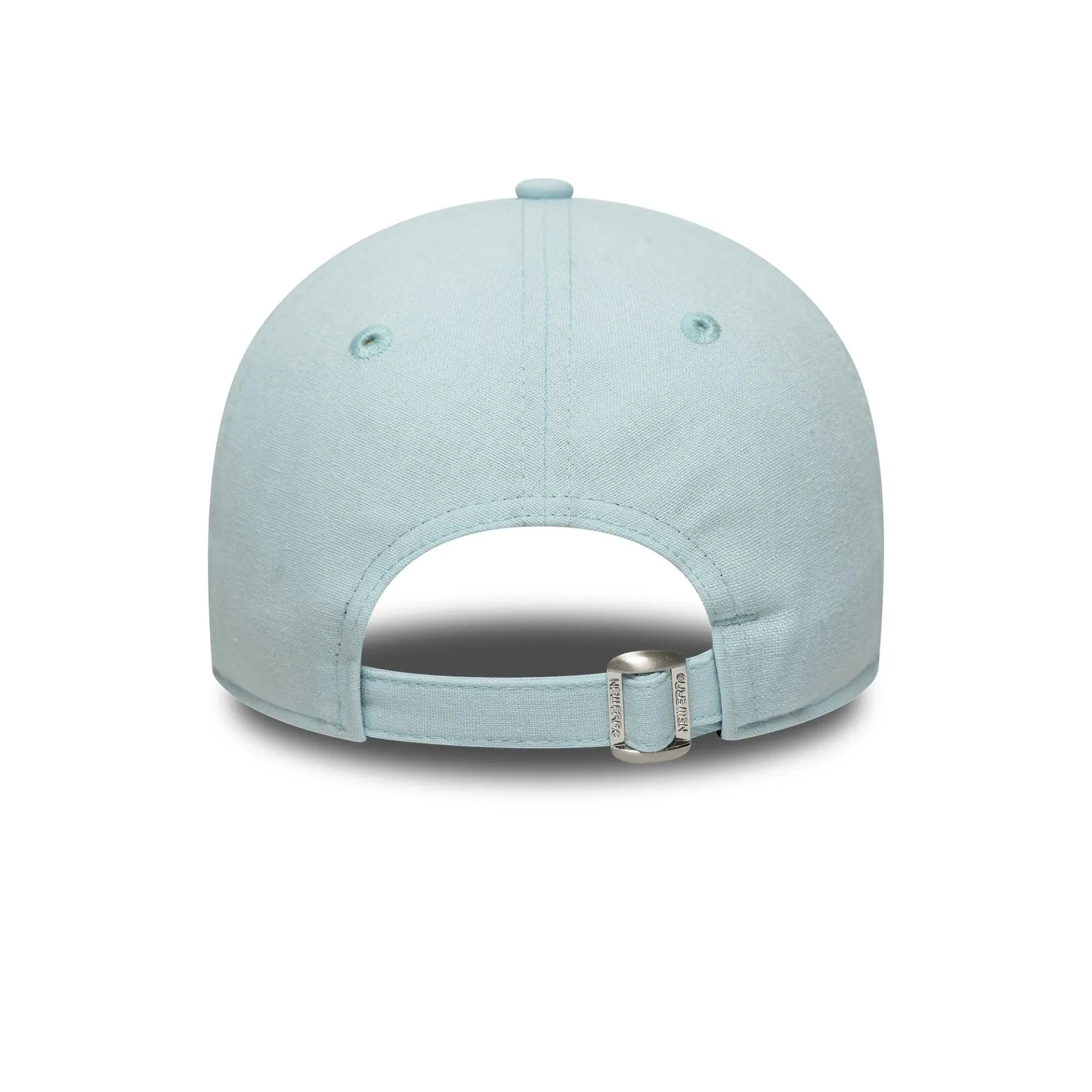 New Era Strapback Caps LA Dodgers MLB Linen Pastel Blue 9TWENTY Adjustable Cap