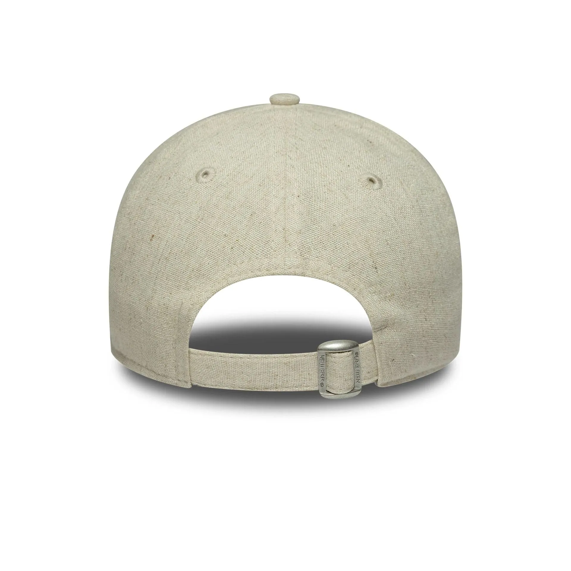 New Era Strapback Caps New York Yankees Womens MLB Linen Cream 9TWENTY Adjustable Cap