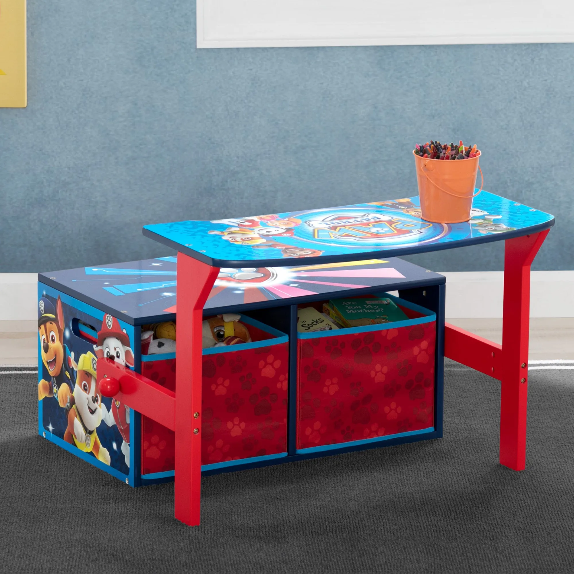 PAW Patrol Activity Bench Babykids_Delta Children_Toy Storage & Bookshelves