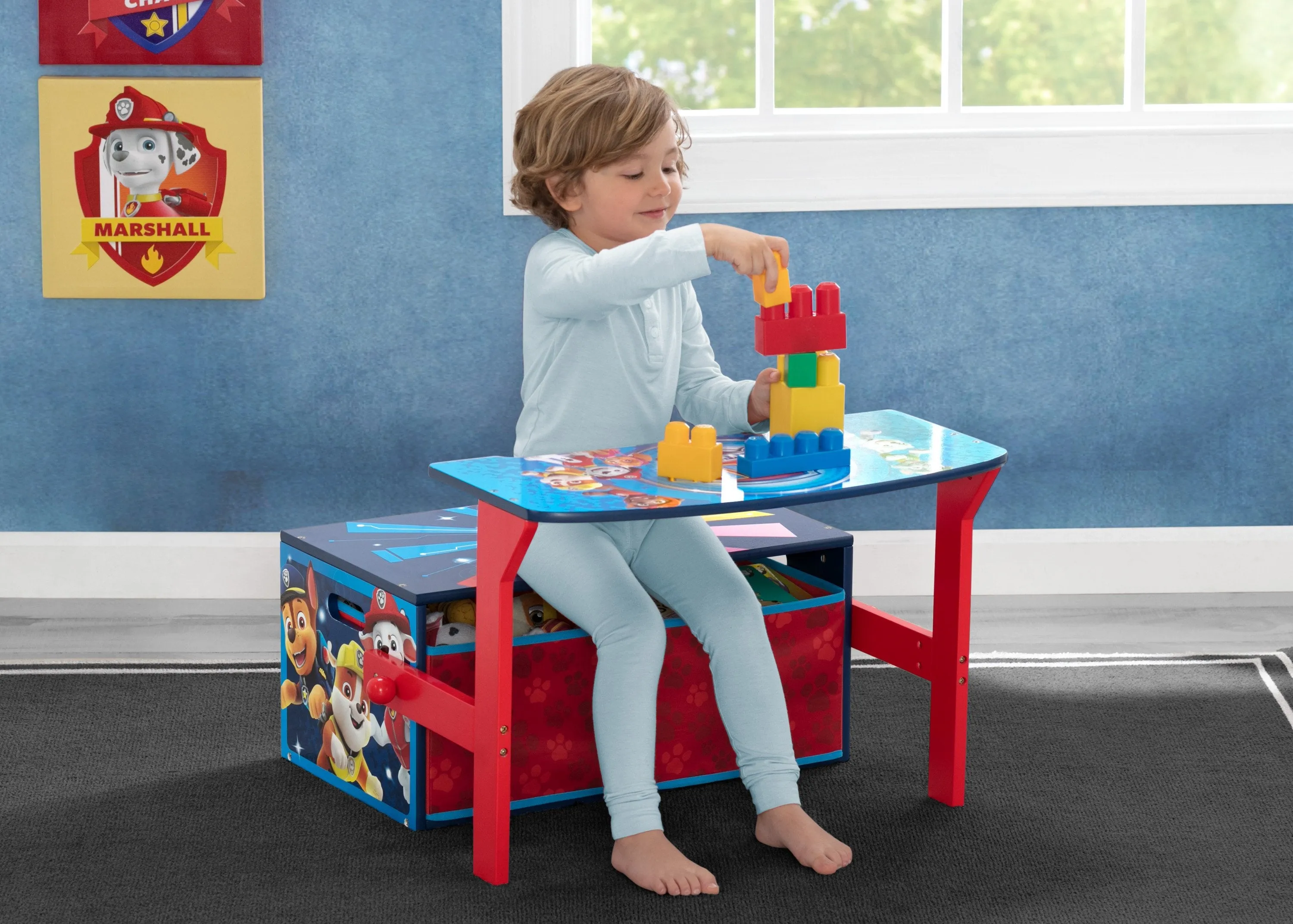 PAW Patrol Activity Bench Babykids_Delta Children_Toy Storage & Bookshelves