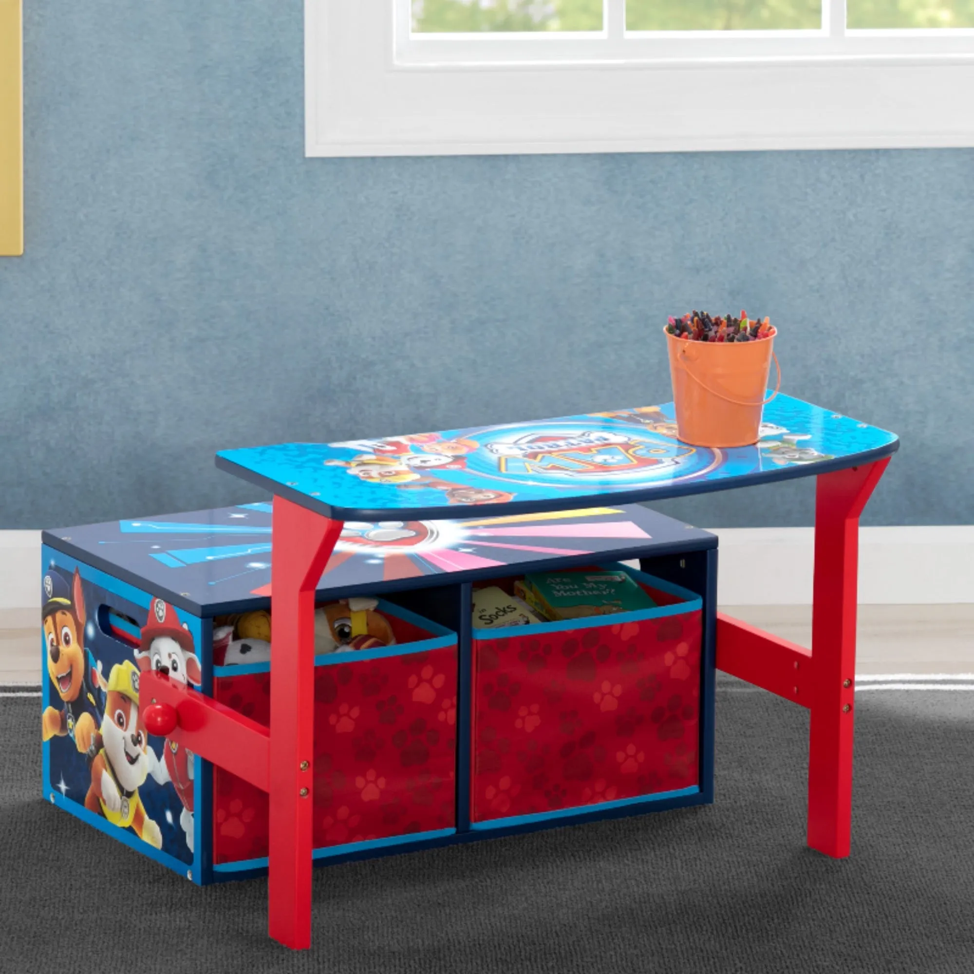 PAW Patrol Activity Bench Babykids_Delta Children_Toy Storage & Bookshelves