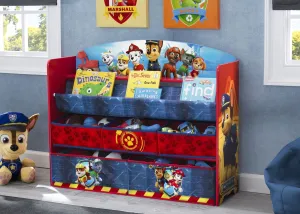 PAW Patrol Deluxe Book and Toy Organizer Babykids_Delta Children_Toy Storage & Bookshelves