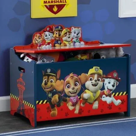 PAW Patrol Deluxe Toy Box Babykids_Delta Children_Toy Storage & Bookshelves