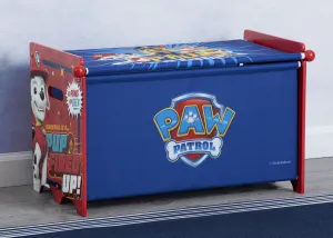 PAW Patrol Toy Box Toy Box with Retractable Fabric Top Babykids_Delta Children_Toy Storage & Bookshelves