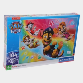Paw Patrol Brilliant Puzzle  104 Pcs