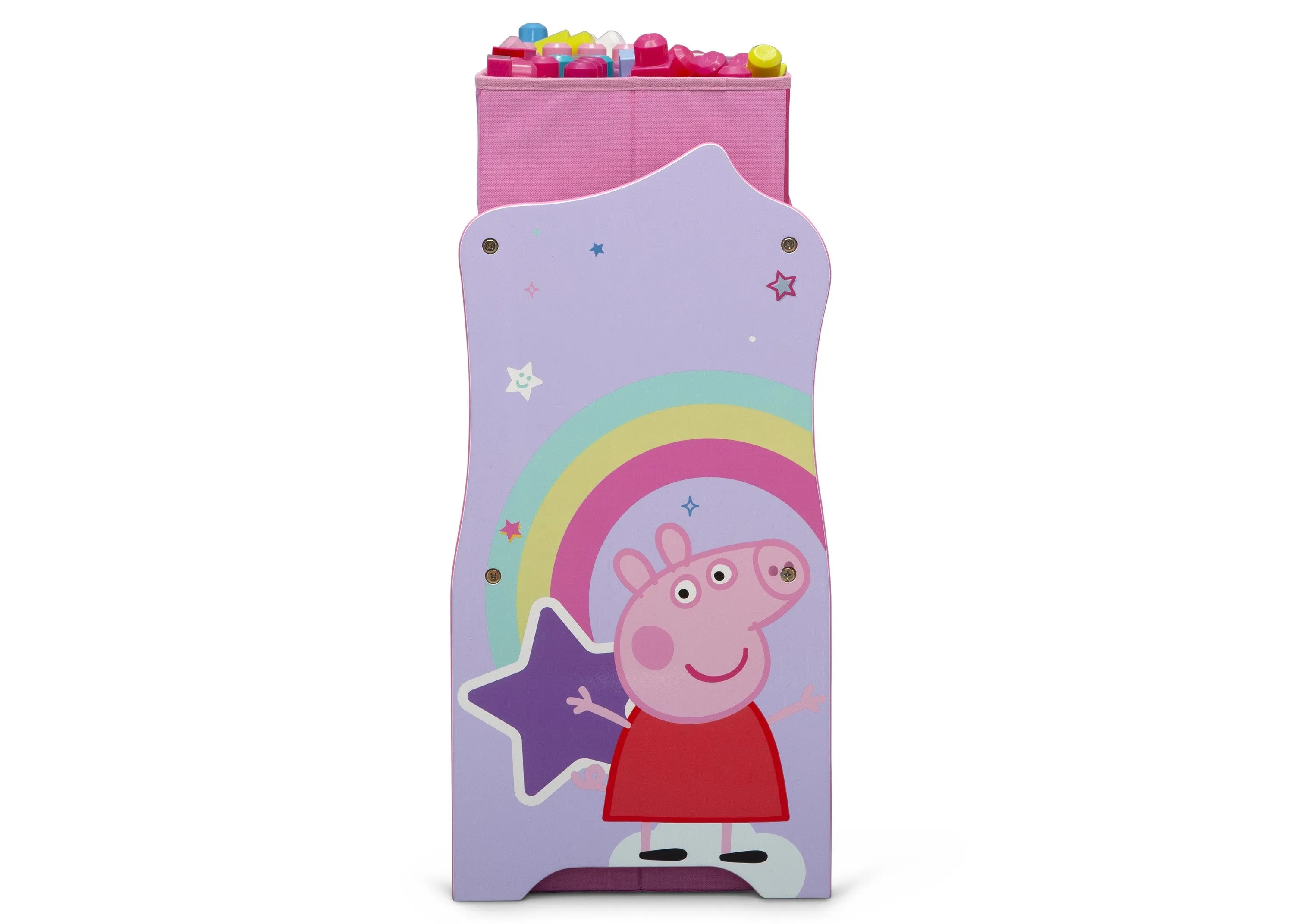 Peppa Pig 6 Bin Design and Store Toy Organizer Babykids_Delta Children_Toy Storage & Bookshelves