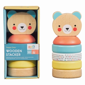 Petit Collage Wooden Bear Stacker