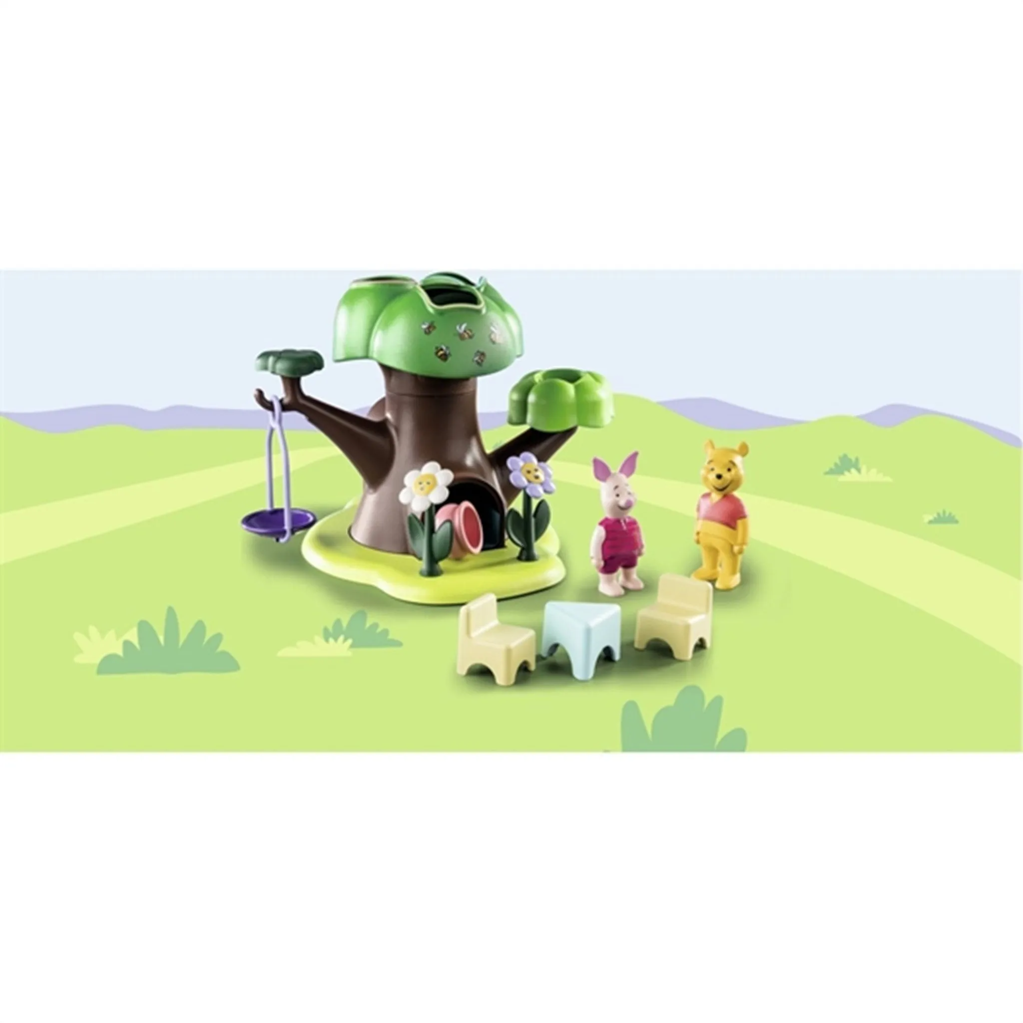 Playmobil 1.2.3 & Disney - Winnie's & Piglet's Tree House