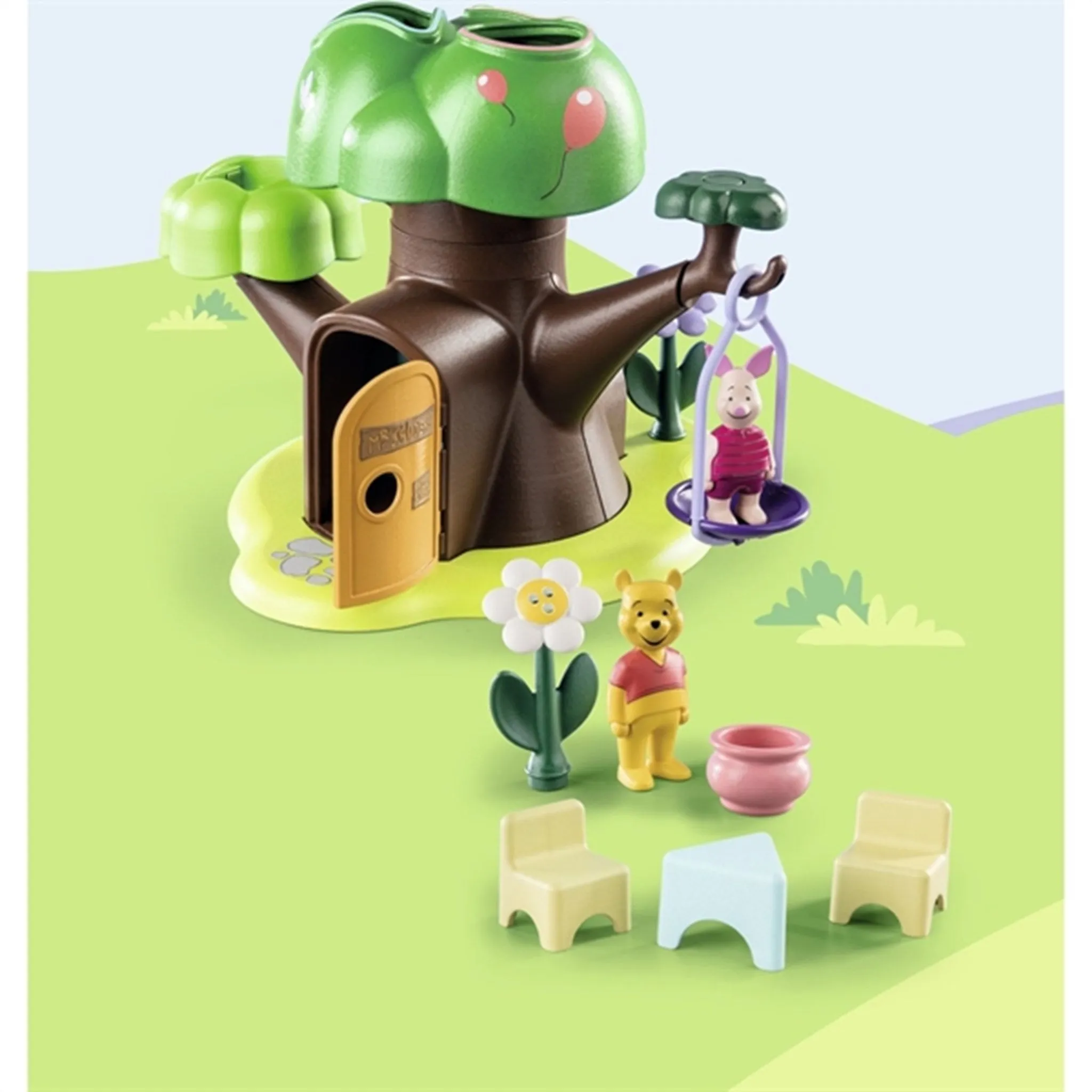 Playmobil 1.2.3 & Disney - Winnie's & Piglet's Tree House