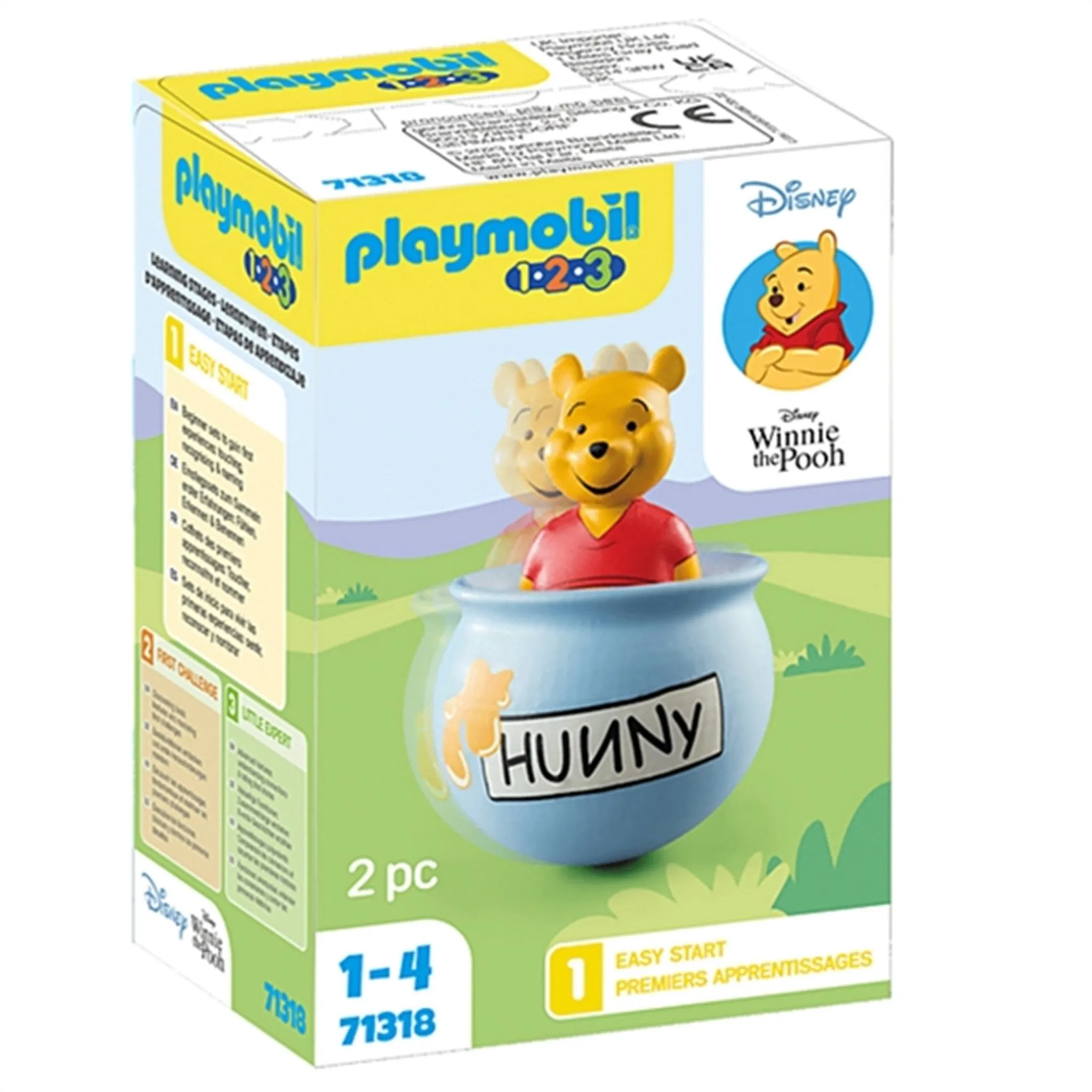 Playmobil 1.2.3 & Disney - Winnie's Counter Balance Honey Pot