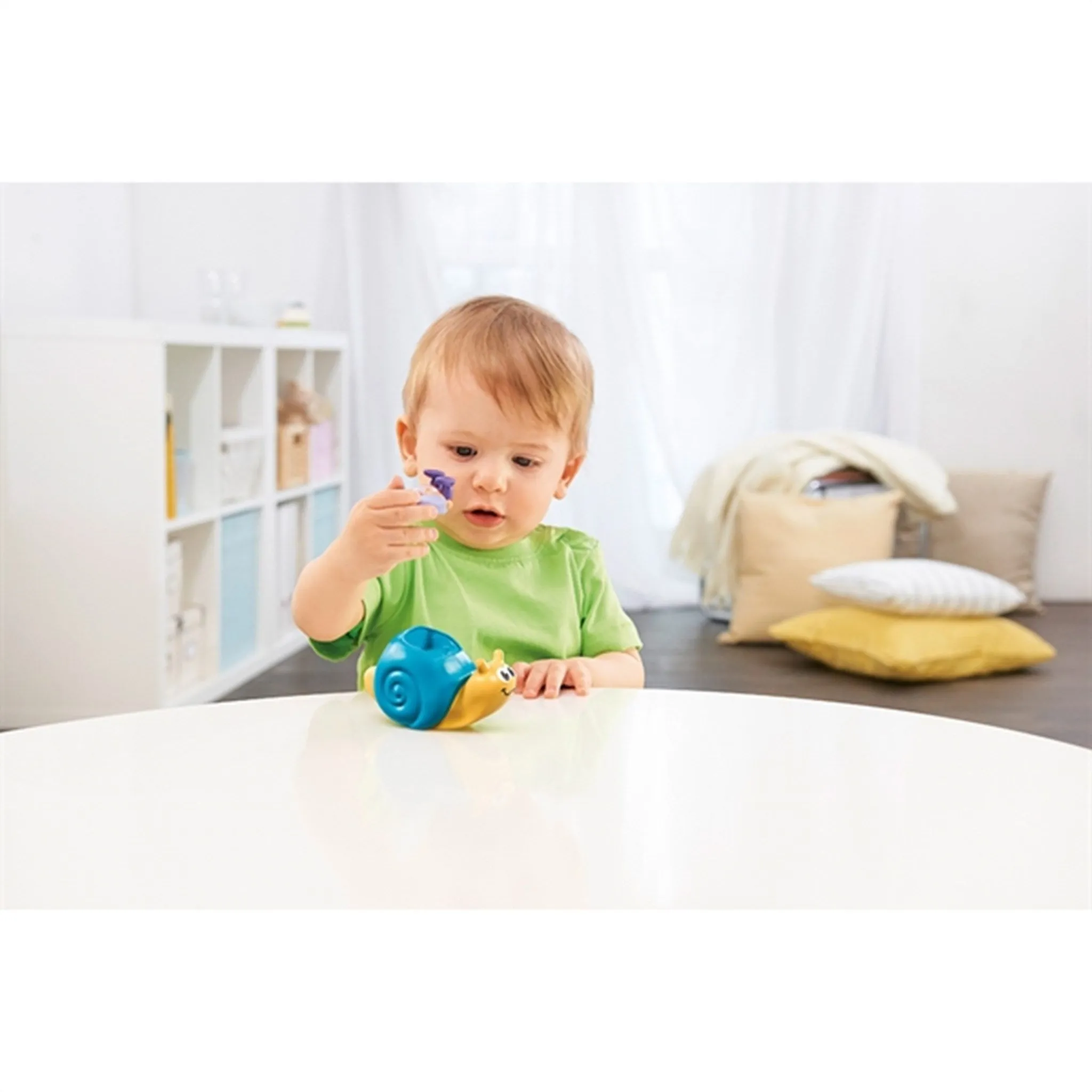 Playmobil 1.2.3 - Rocking Snail with Rattle Feature
