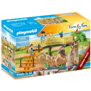 Playmobil Family Fun - Lions in the Outdoor Enclosure