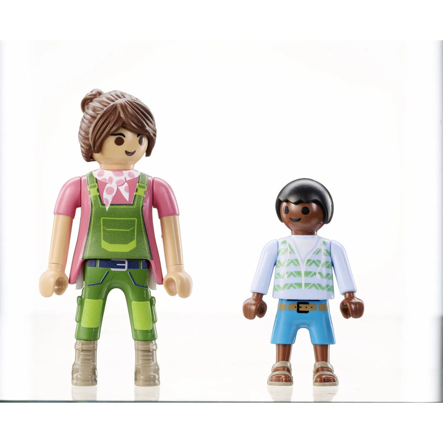 Playmobil Farmer With Calf