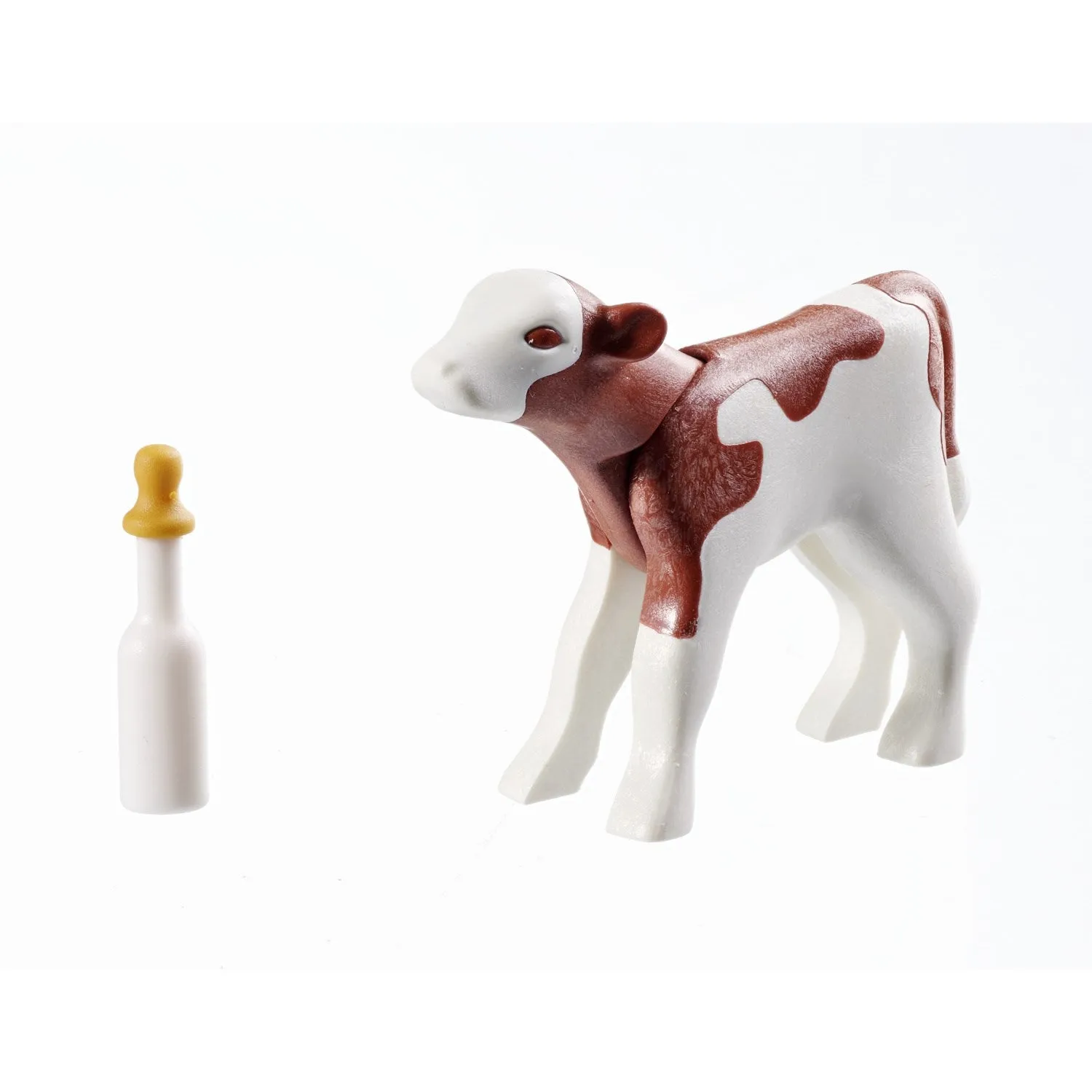 Playmobil Farmer With Calf