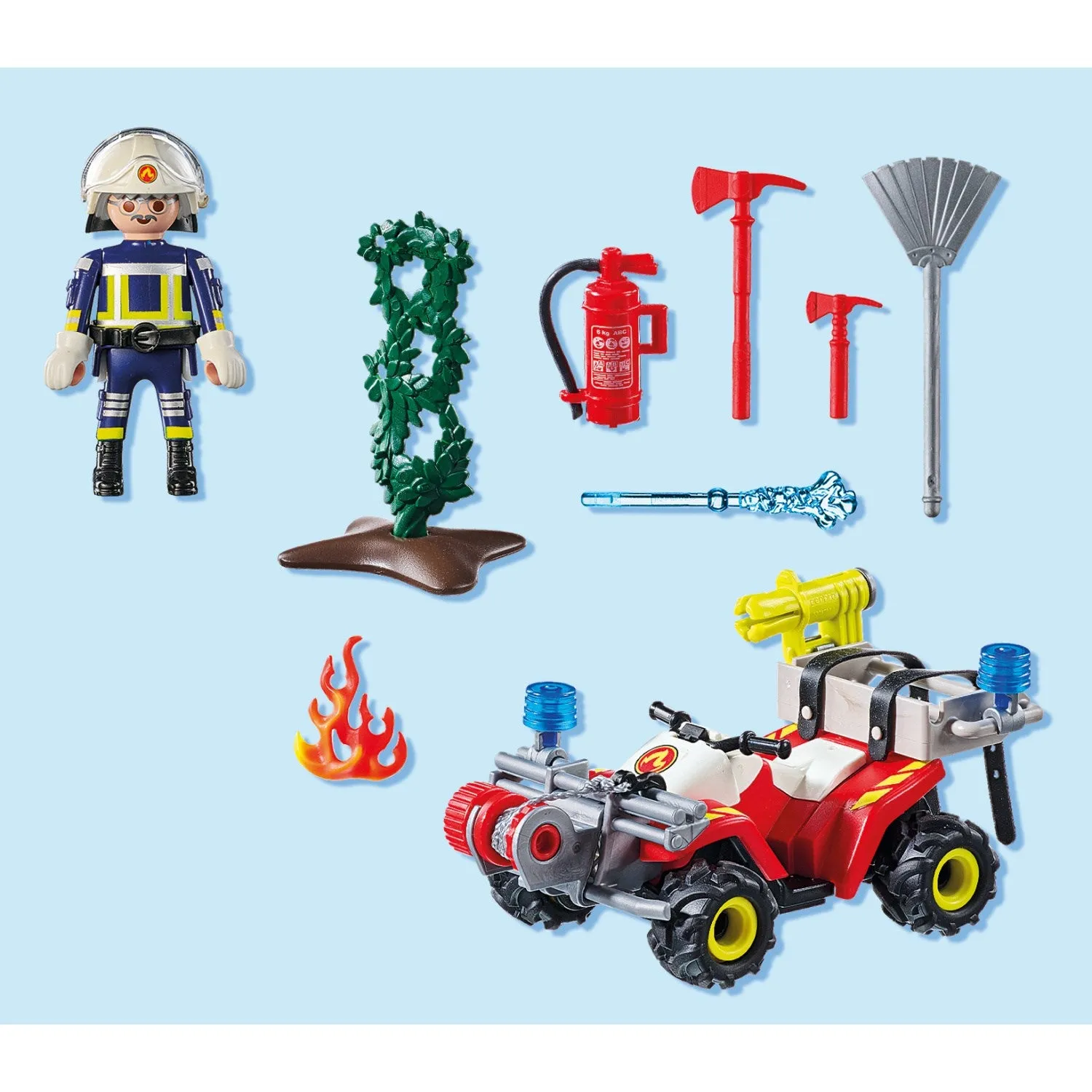 Playmobil Firefighting Quad