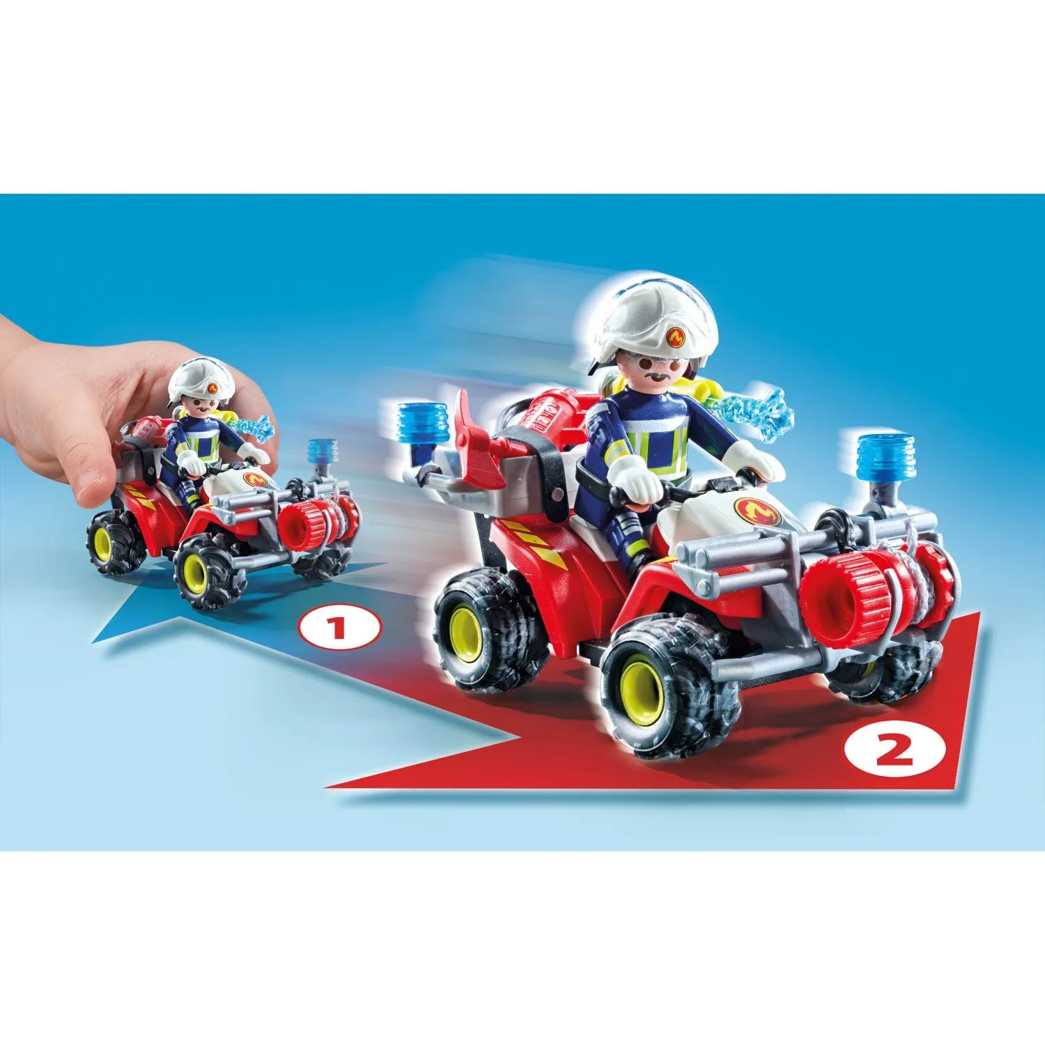 Playmobil Firefighting Quad