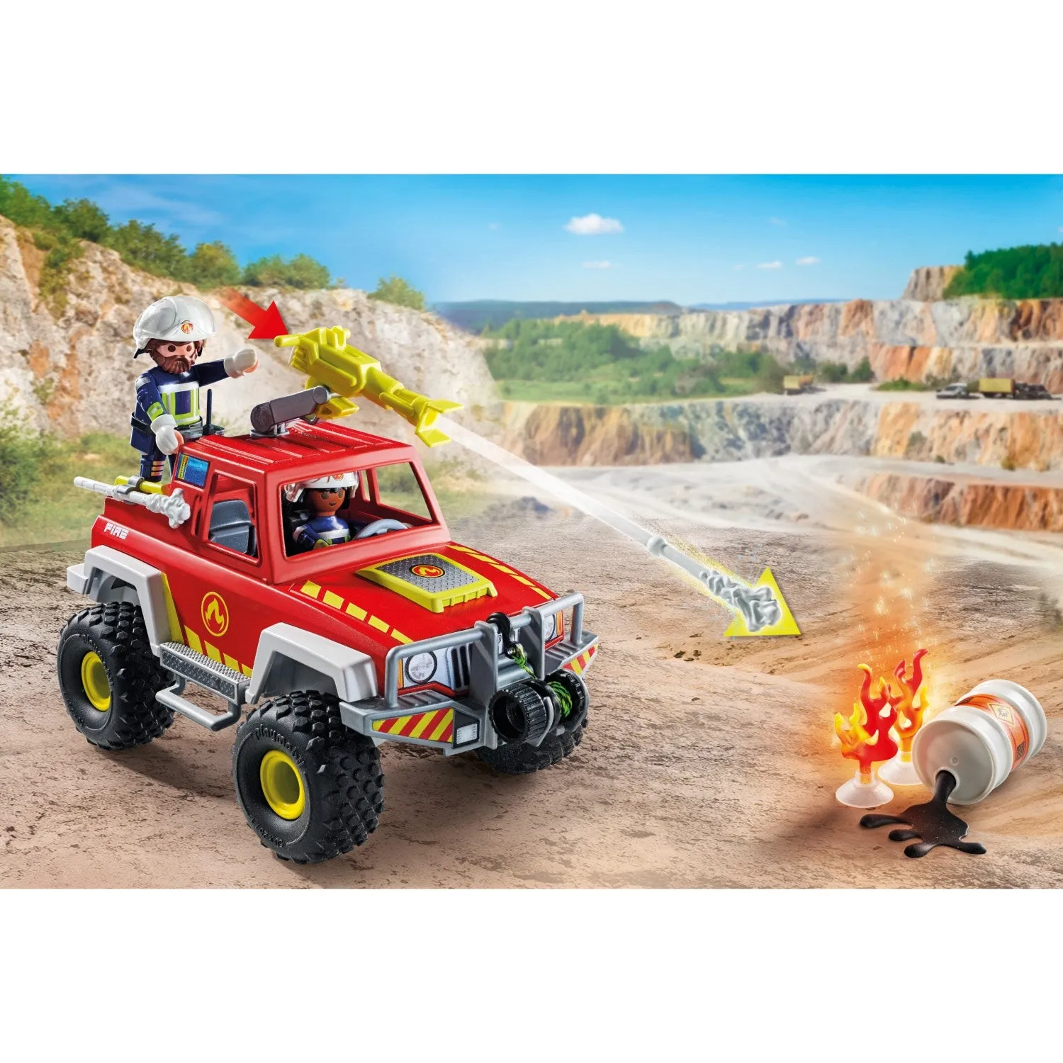 Playmobil Firefighting Truck