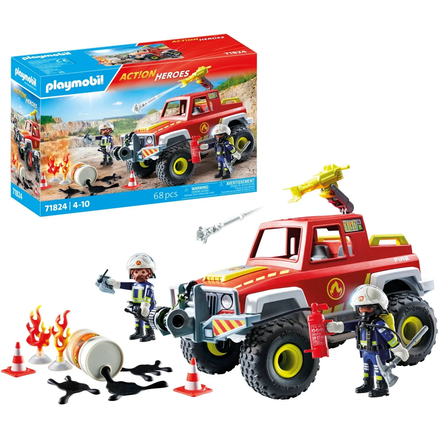 Playmobil Firefighting Truck