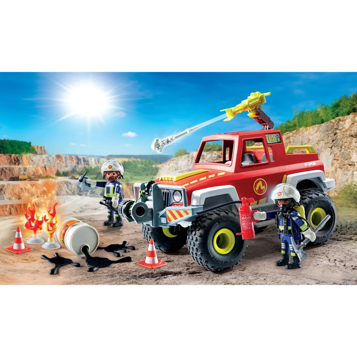 Playmobil Firefighting Truck