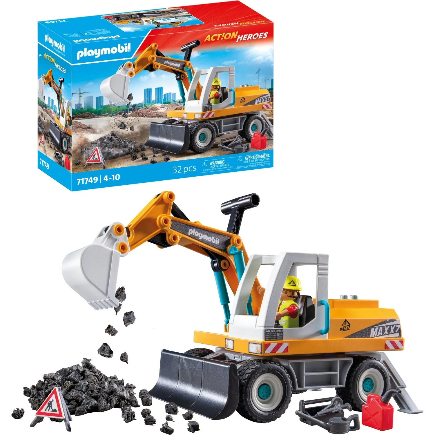 Playmobil Large Excavator