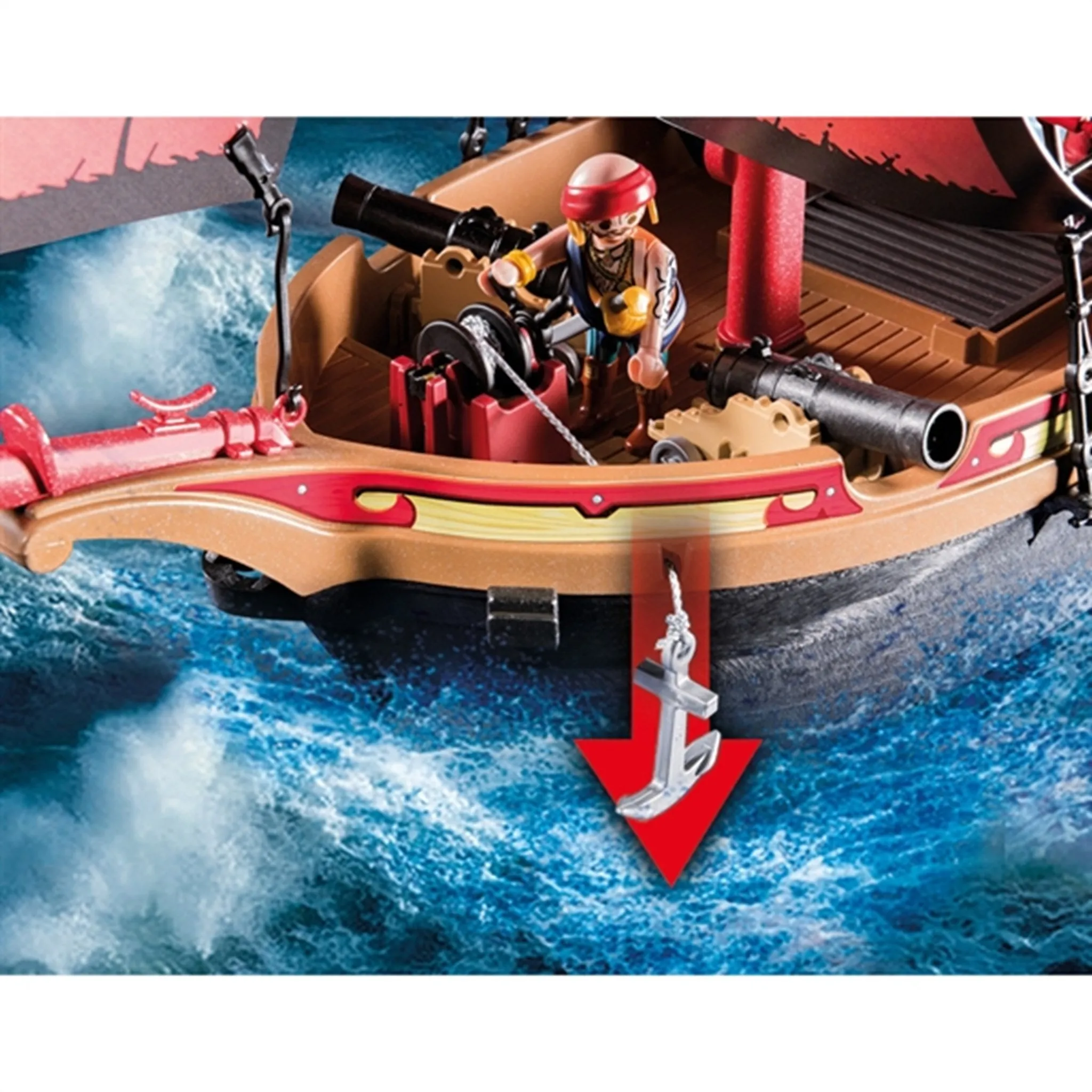 Playmobil Pirates - Skull Pirate Ship