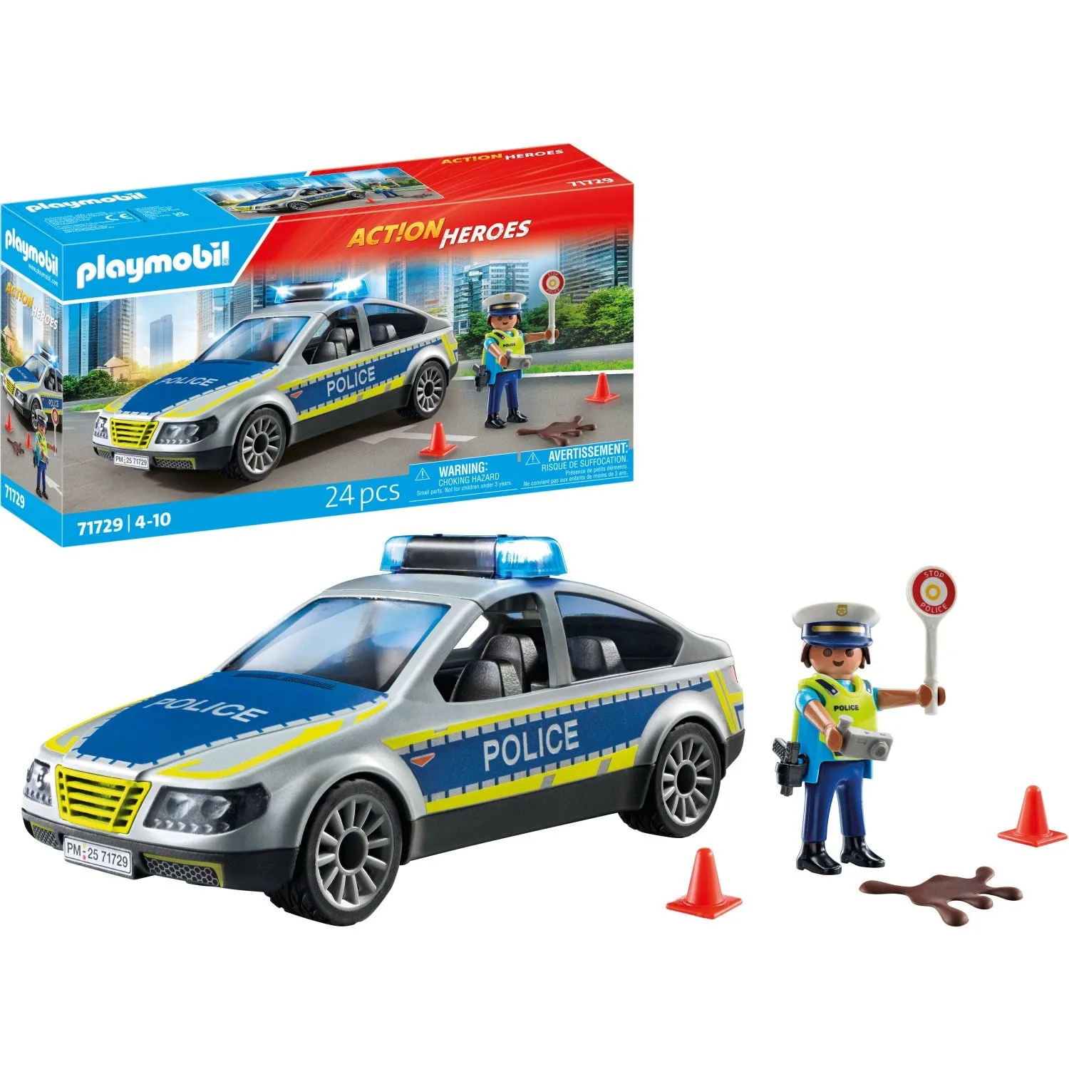 Playmobil Police Patrol Car