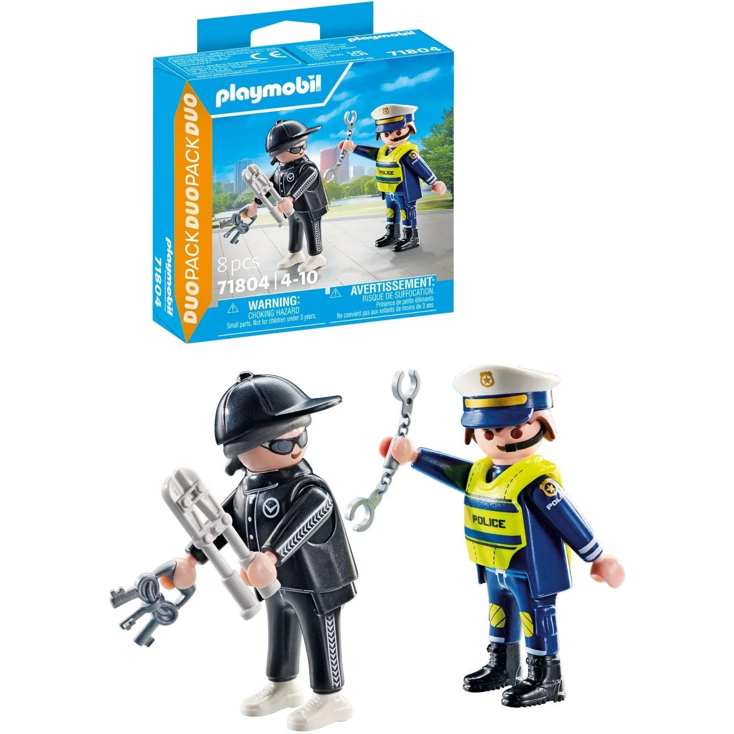 Playmobil Policeman And Burglar
