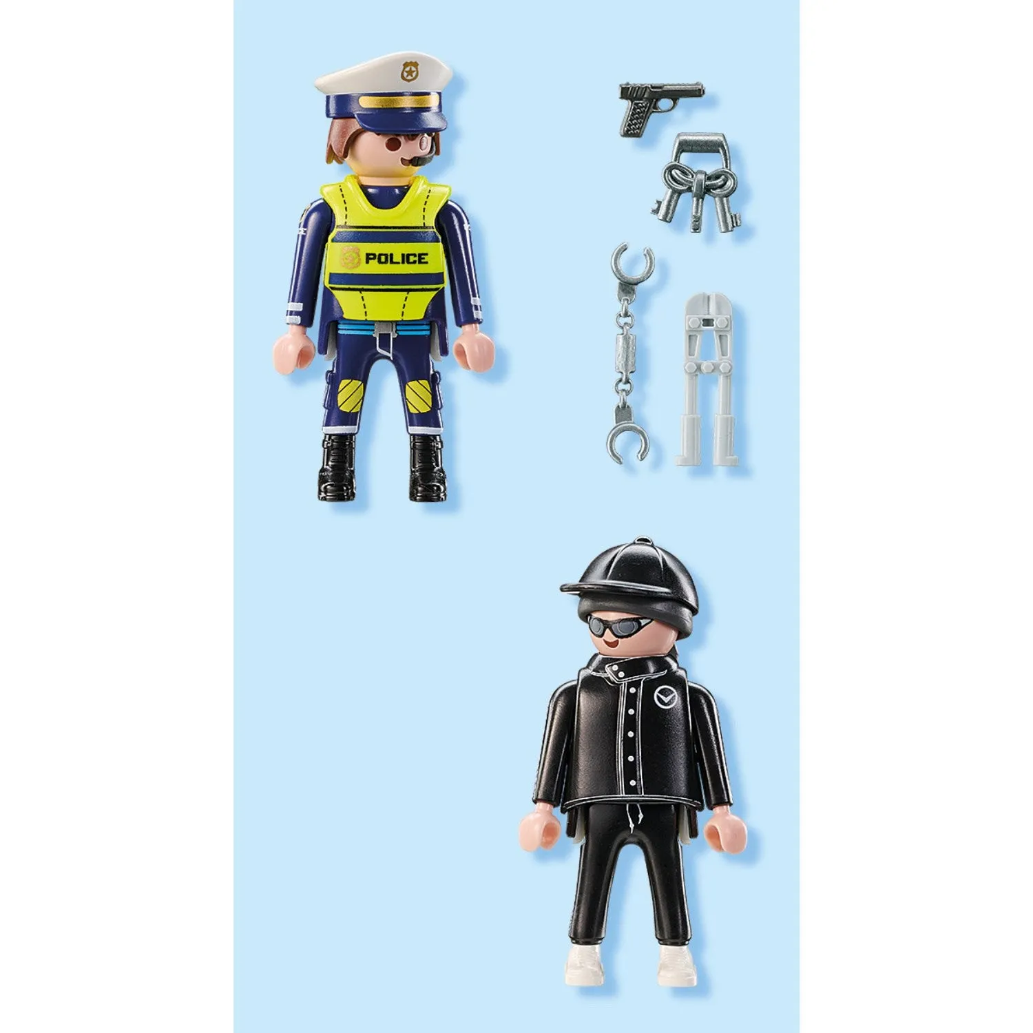 Playmobil Policeman And Burglar