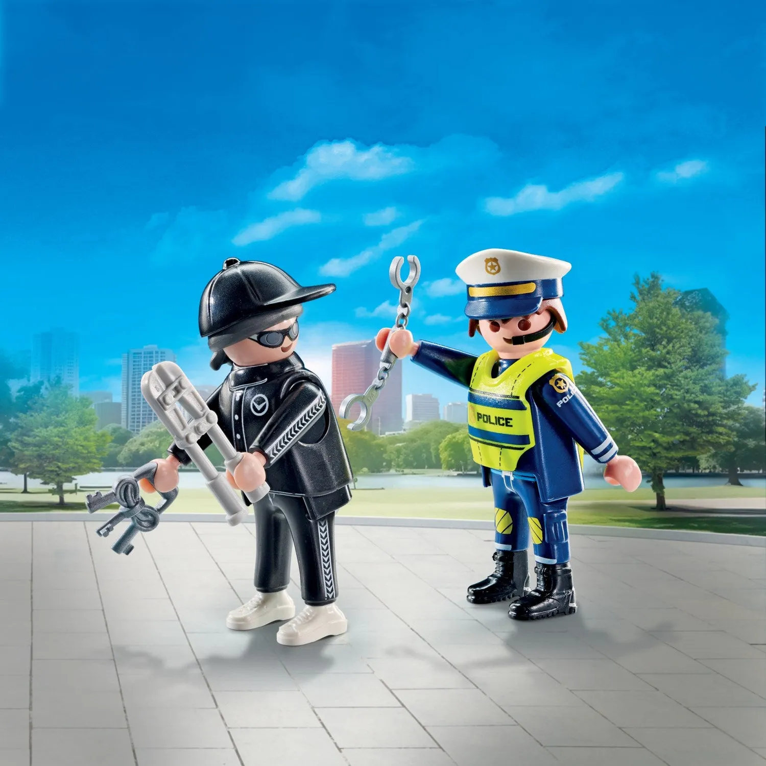 Playmobil Policeman And Burglar
