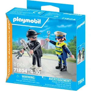 Playmobil Policeman And Burglar