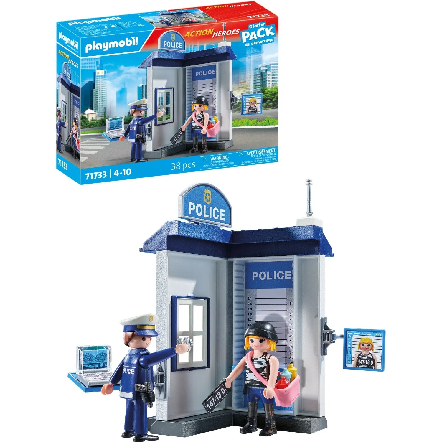 Playmobil Starter Pack Police Room